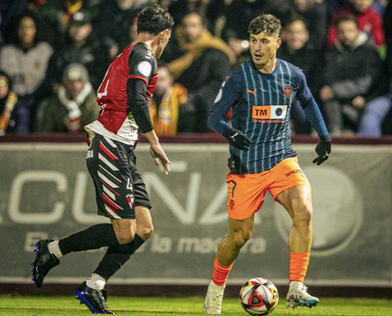 Sergi Canós, ante el Arosa SC (Foto: Valencia CF).