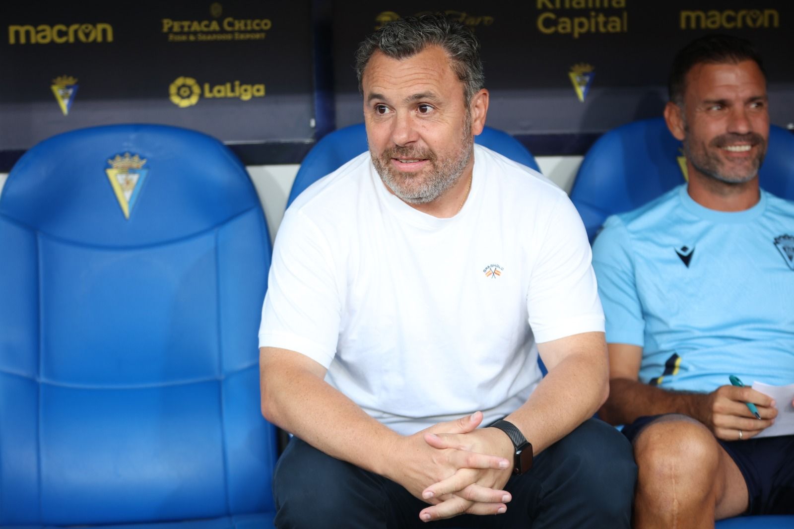 Sergio ante el Athletic en el Nuevo Mirandilla.  (Foto: Cristo García).