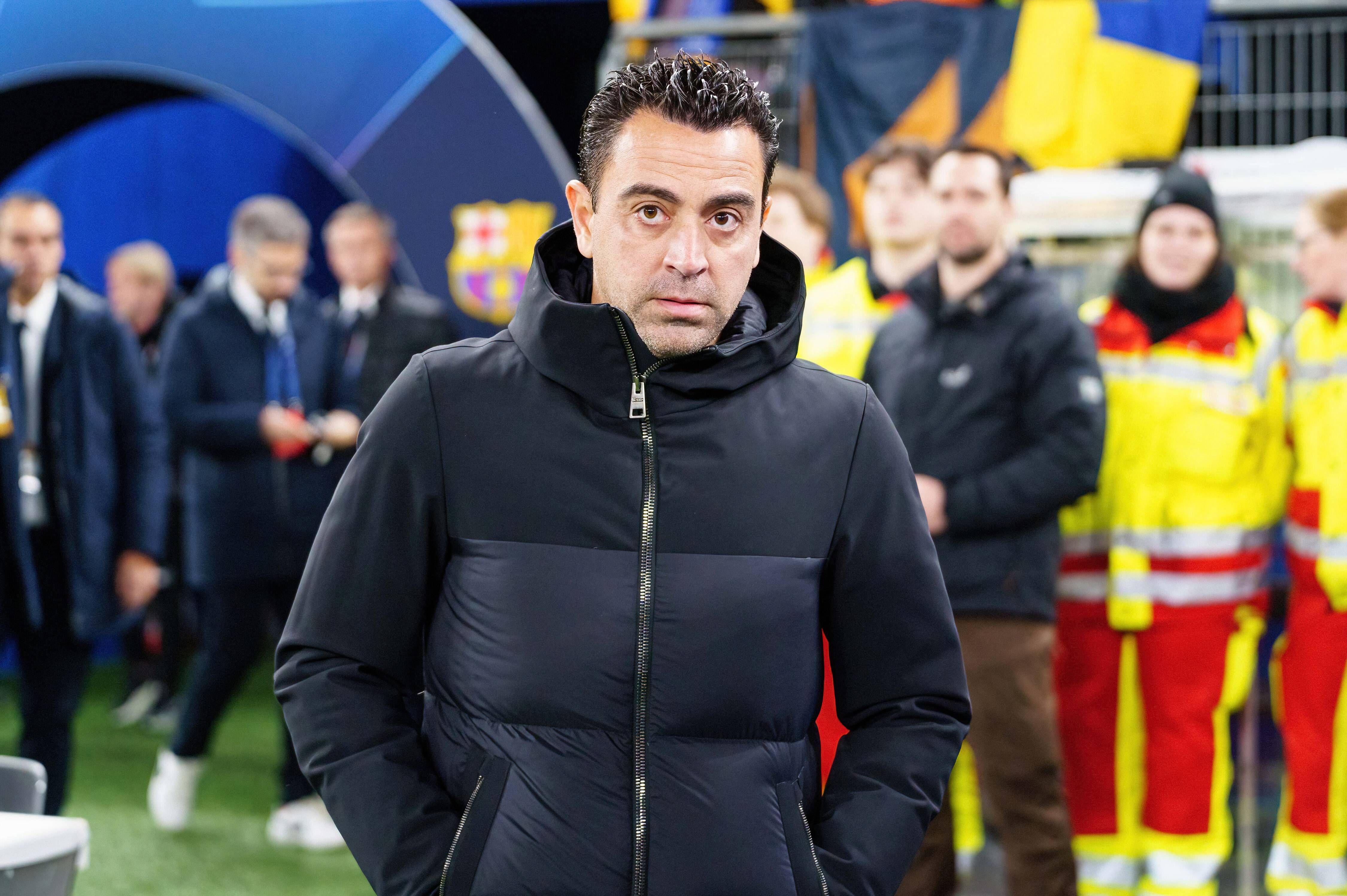 Xavi Hernández, antes del Shakhtar-Barça.