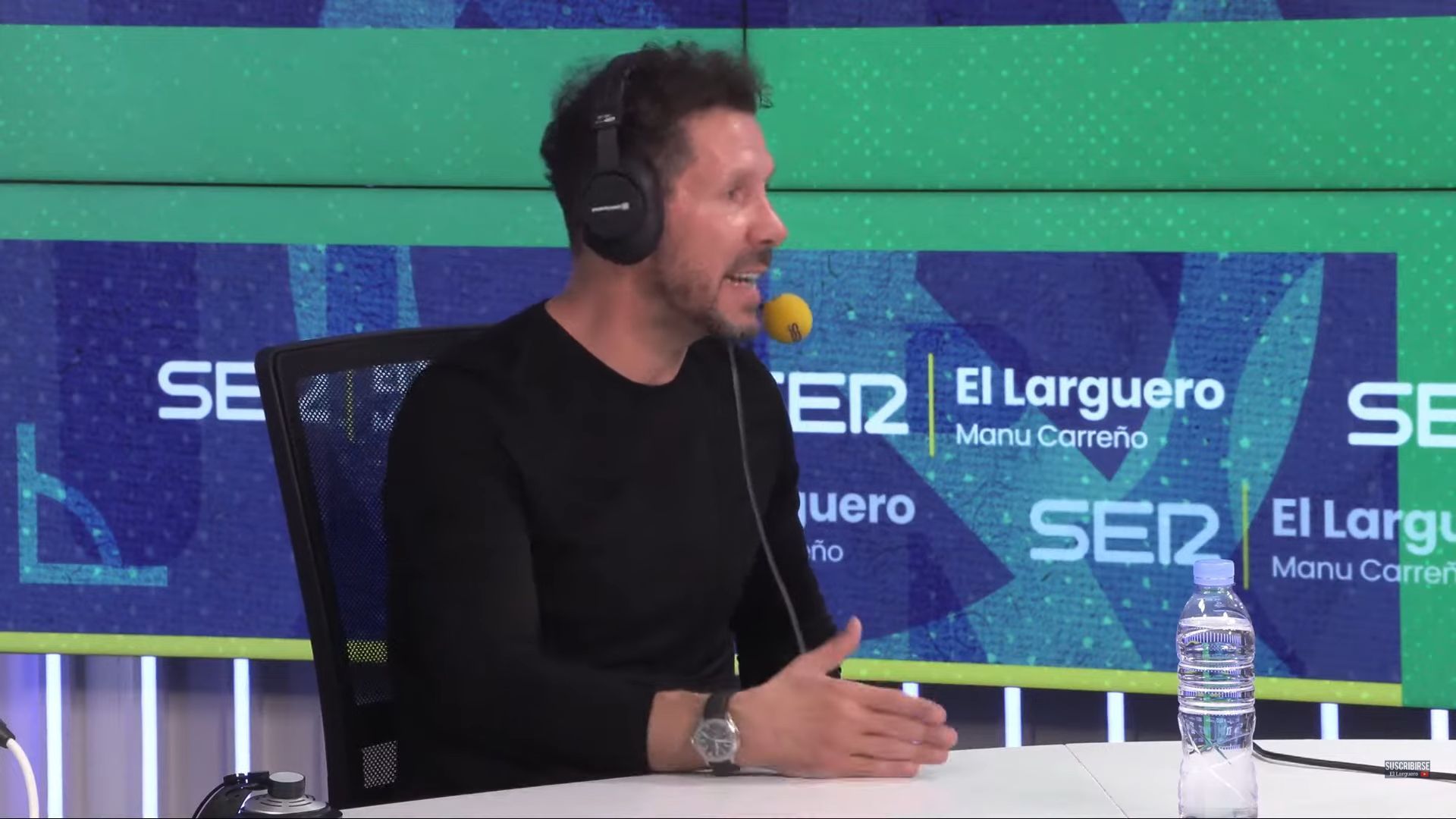  Simeone, en la entrevista de El Larguero.