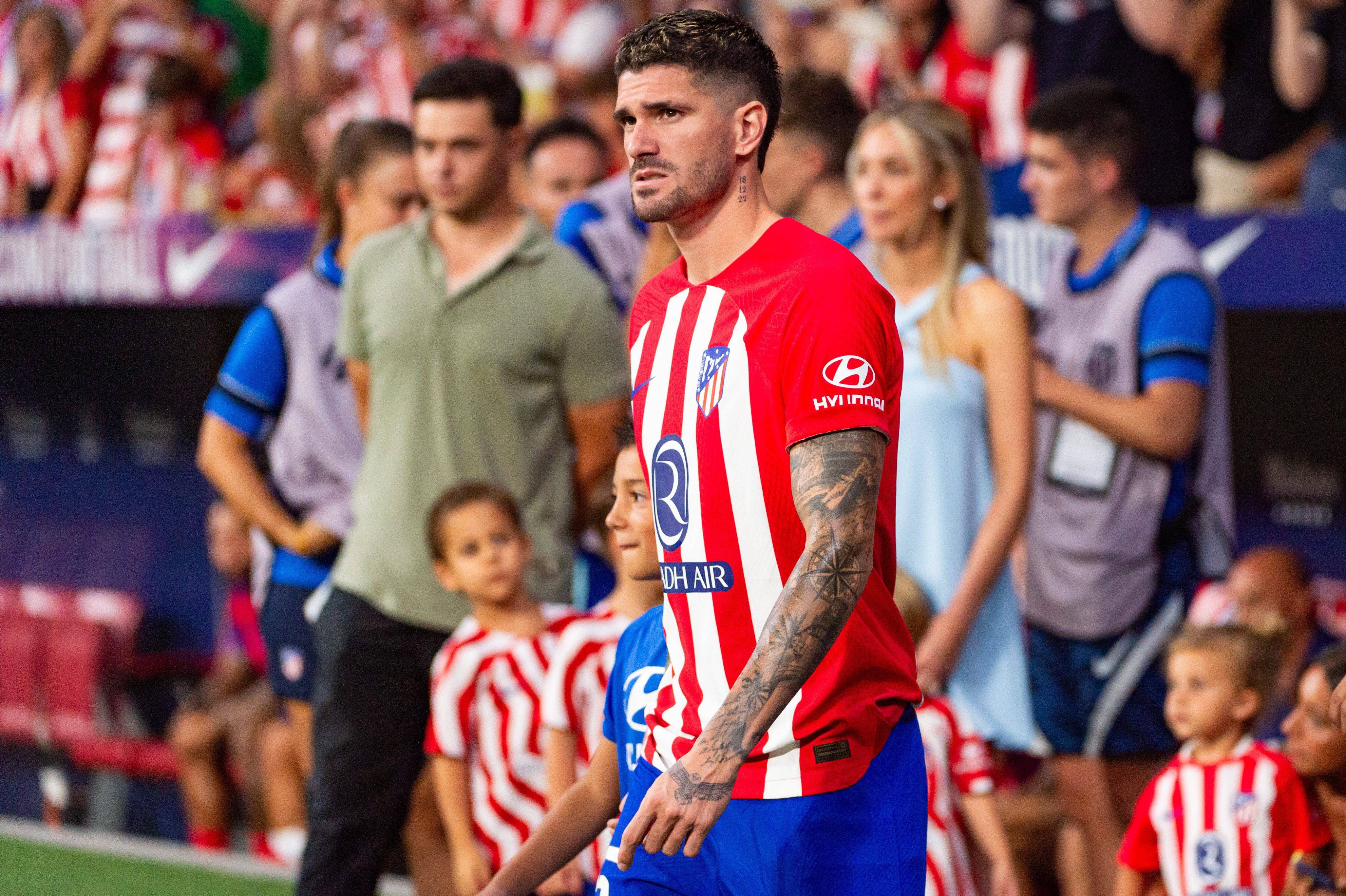 Rodrigo de Paul, en un partido del Atlético de Madrid.
