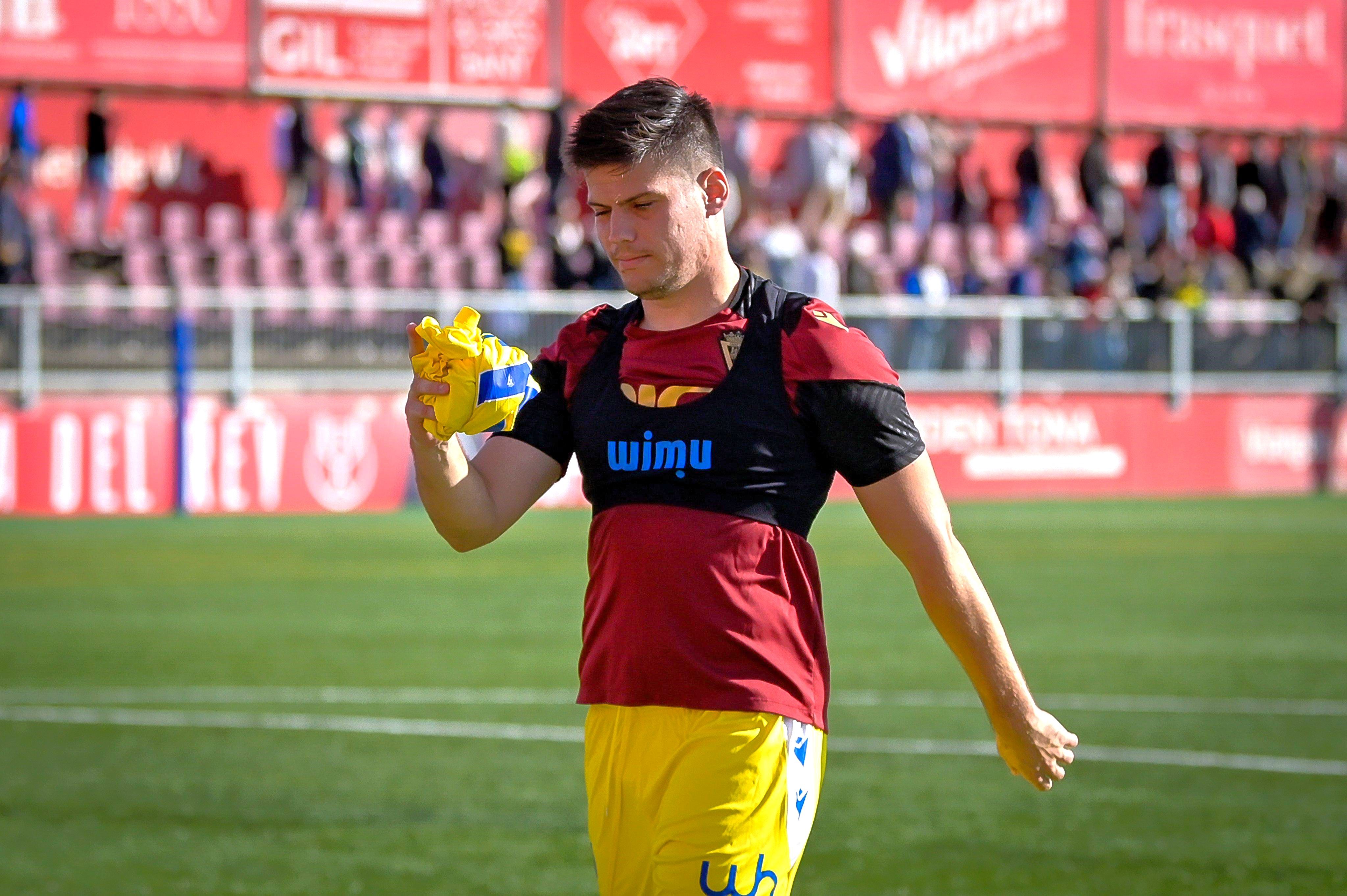  Jorge Meré, con el Cádiz.