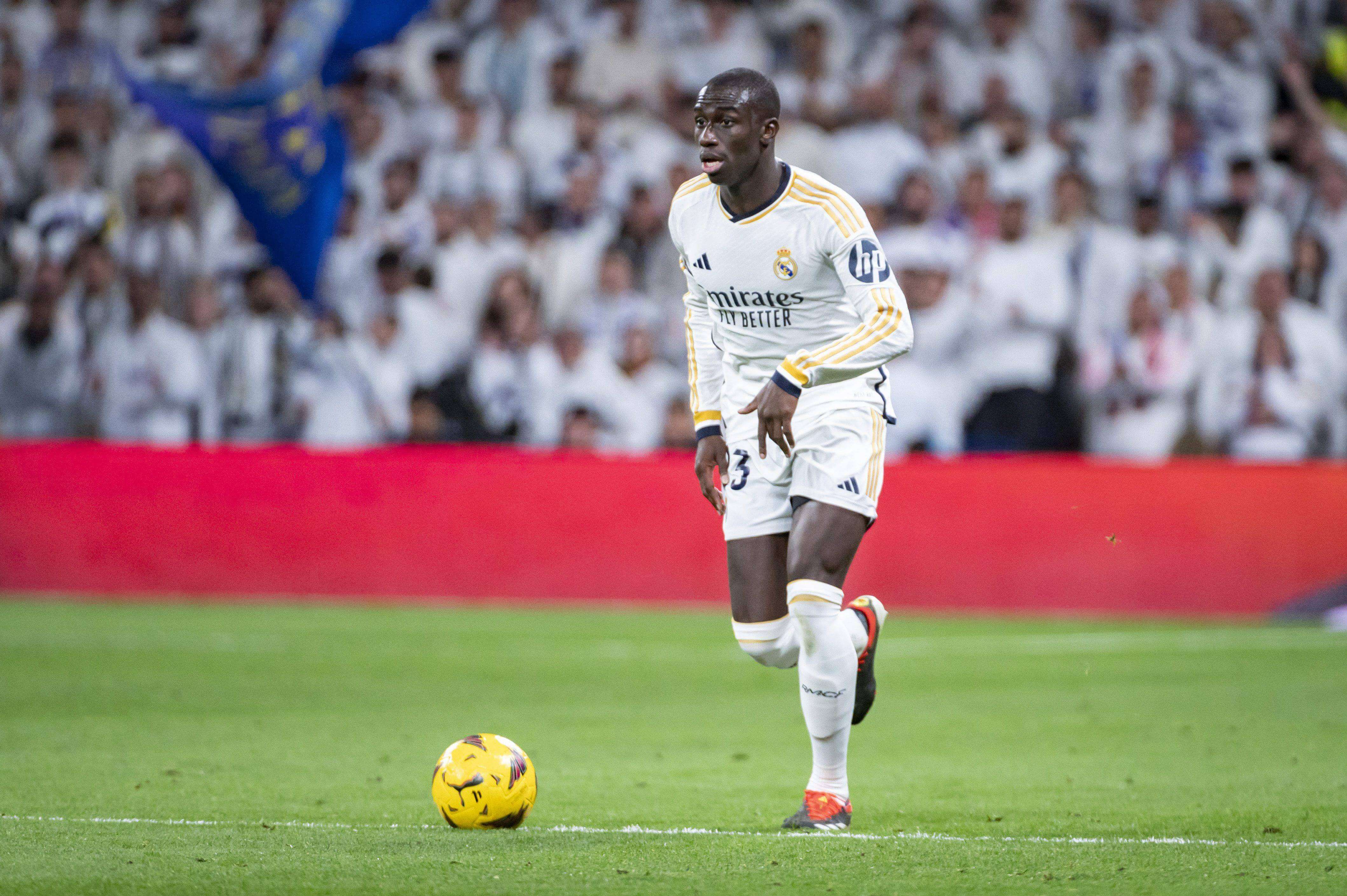  Ferland Mendy, en el Real Madrid-Girona.