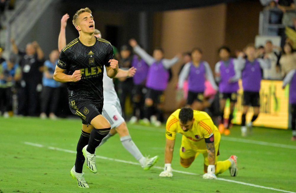 Stipe Biuk marca en Estados Unidos (Foto: Los Ángeles FC).