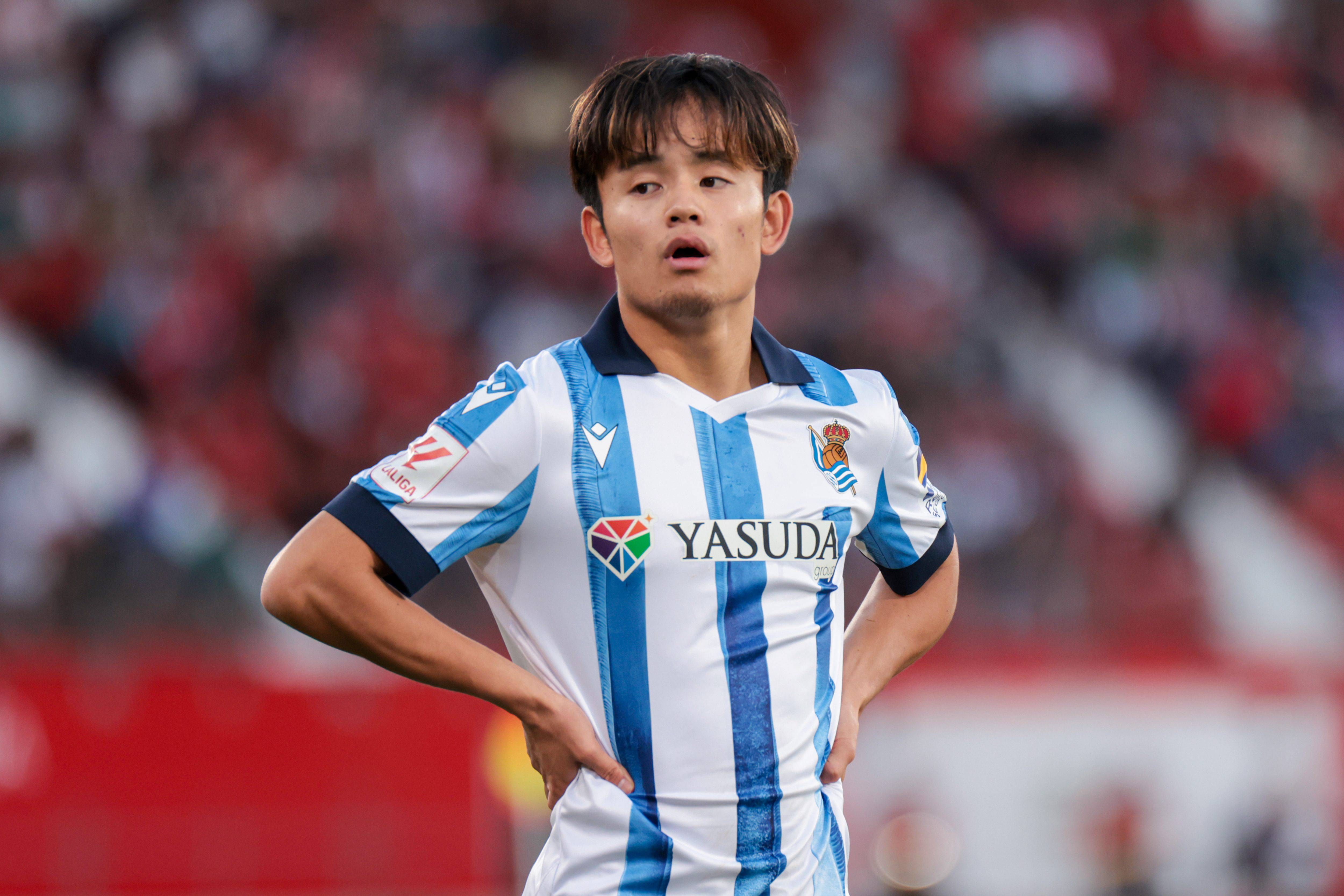 Takefusa Kubo, jugador de la Real Sociedad.