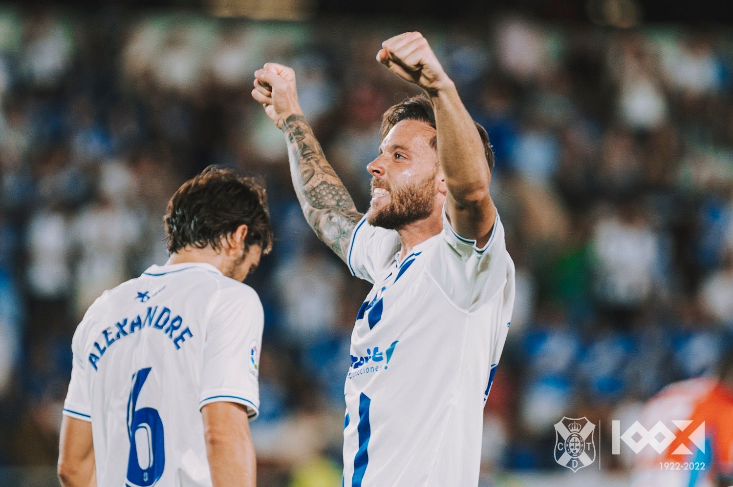 José Ángel con el Tete.