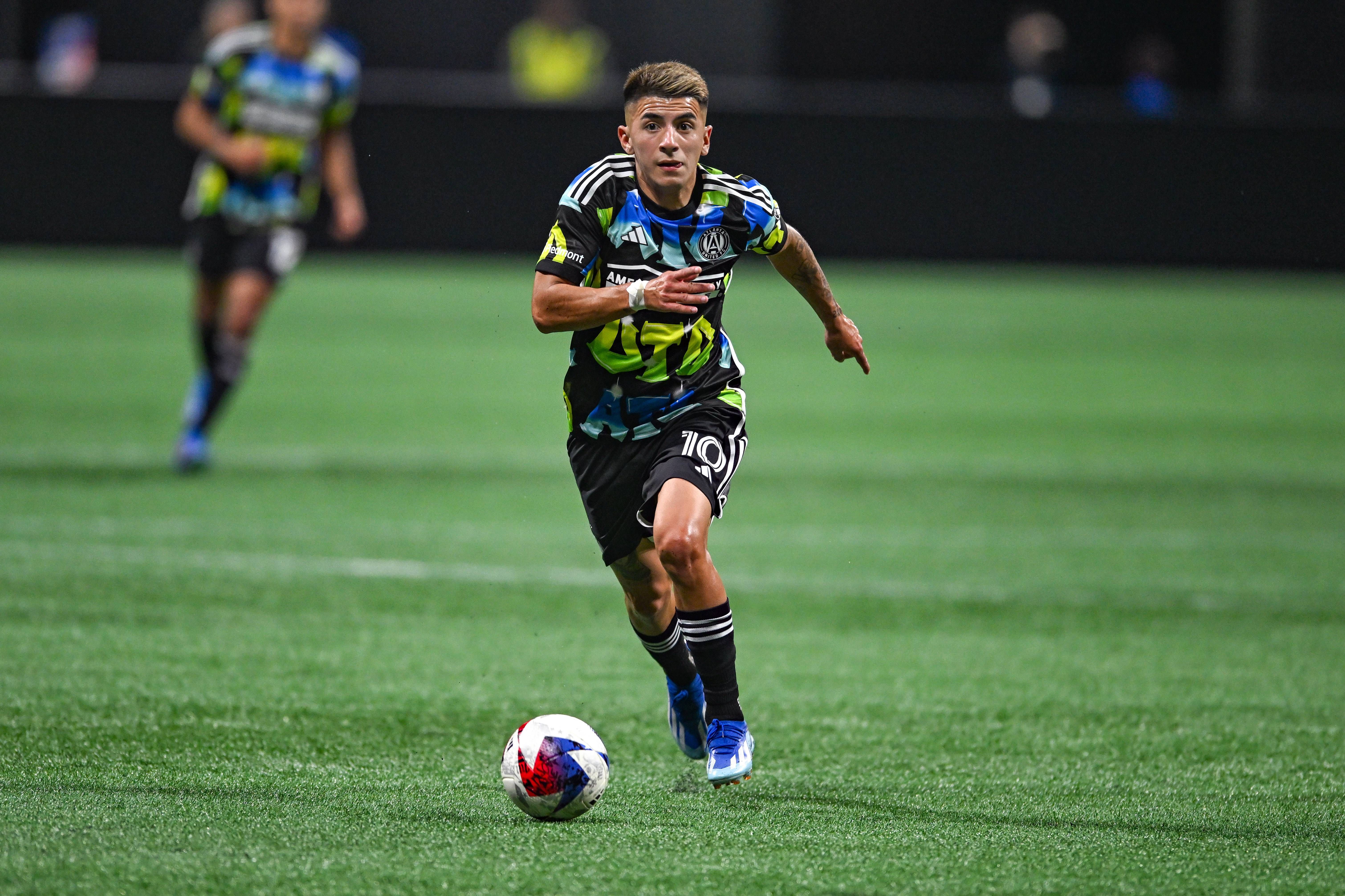Thiago Almada, en un partido del Atlanta United (FOTO: Cordón Press).