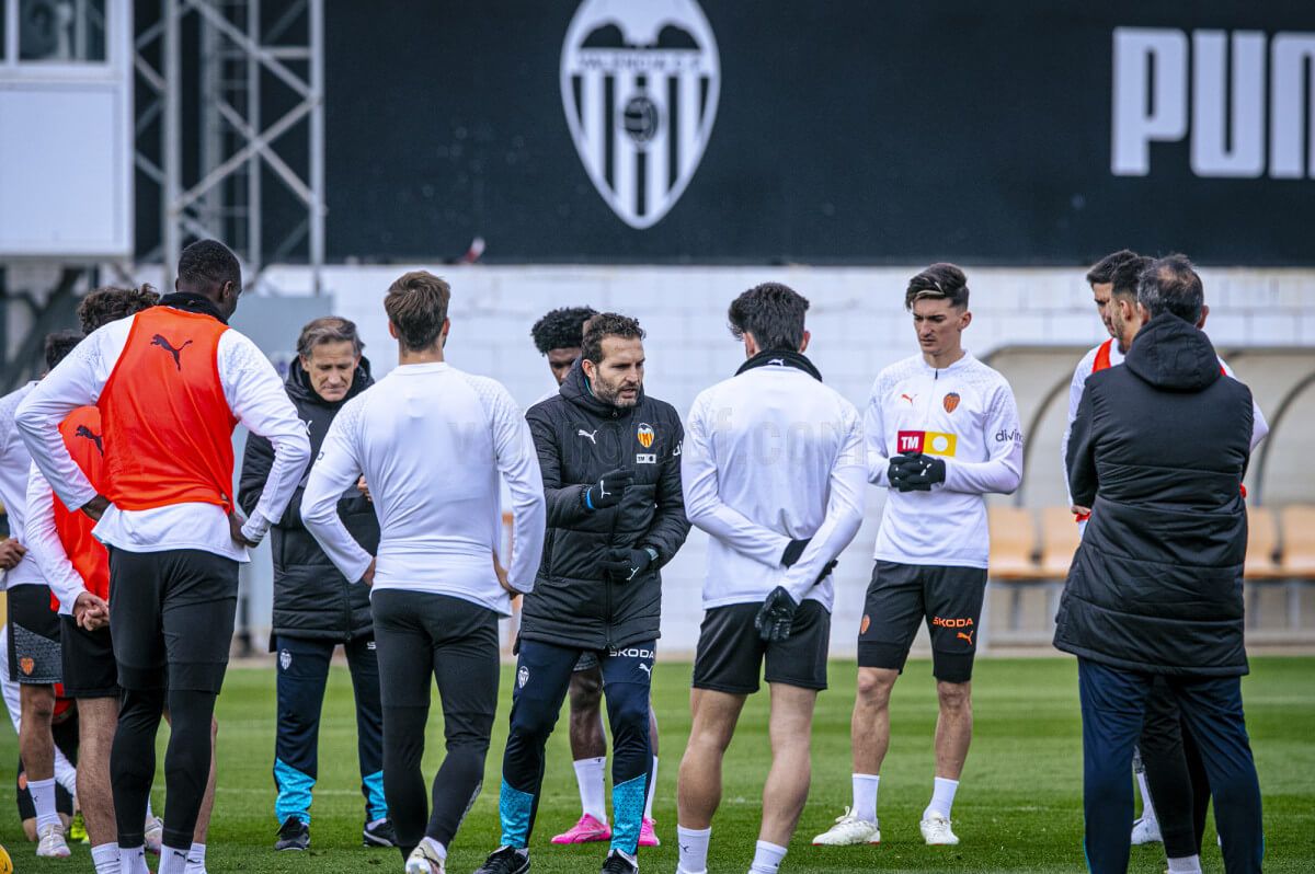 Thierry Correia, en el entrenamiento de este martes.