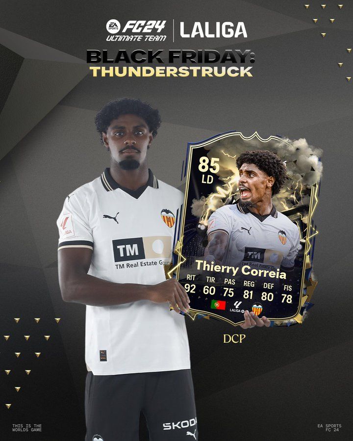  Thierry Correia posa con su nueva carta.