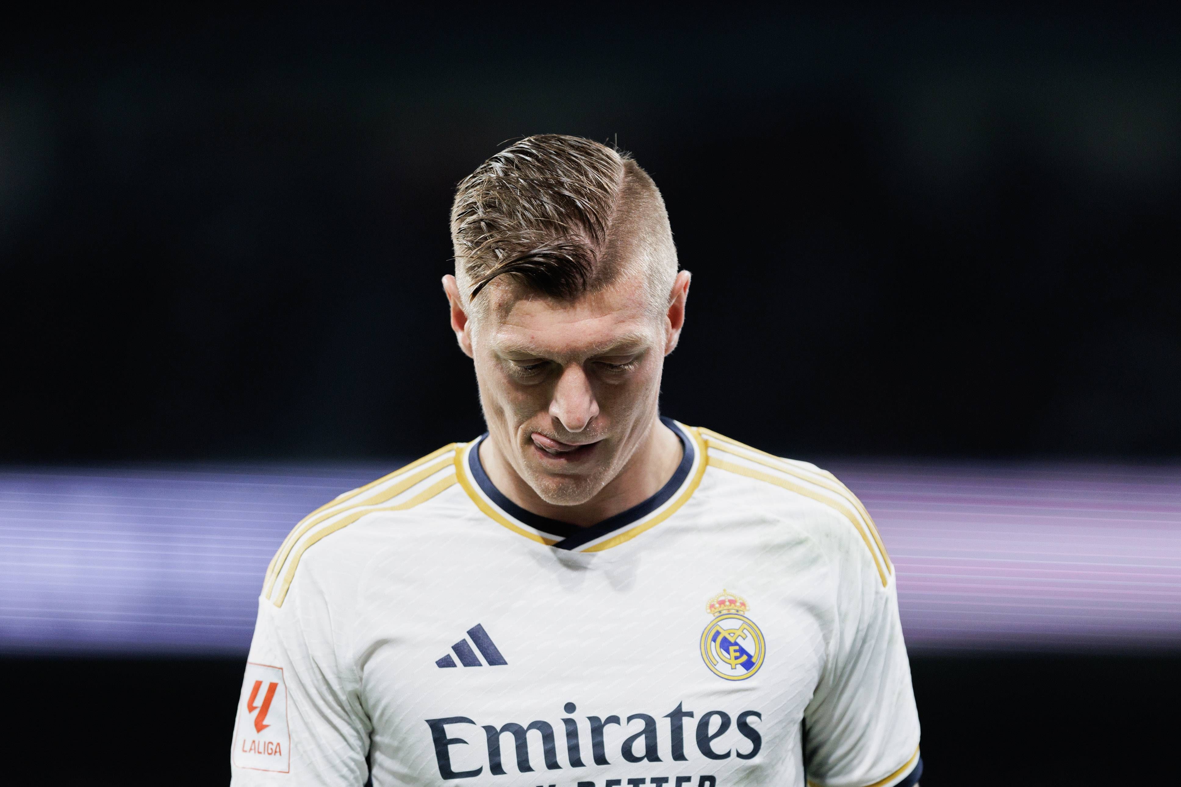 Toni Kroos, durante un partido con el Real Madrid.