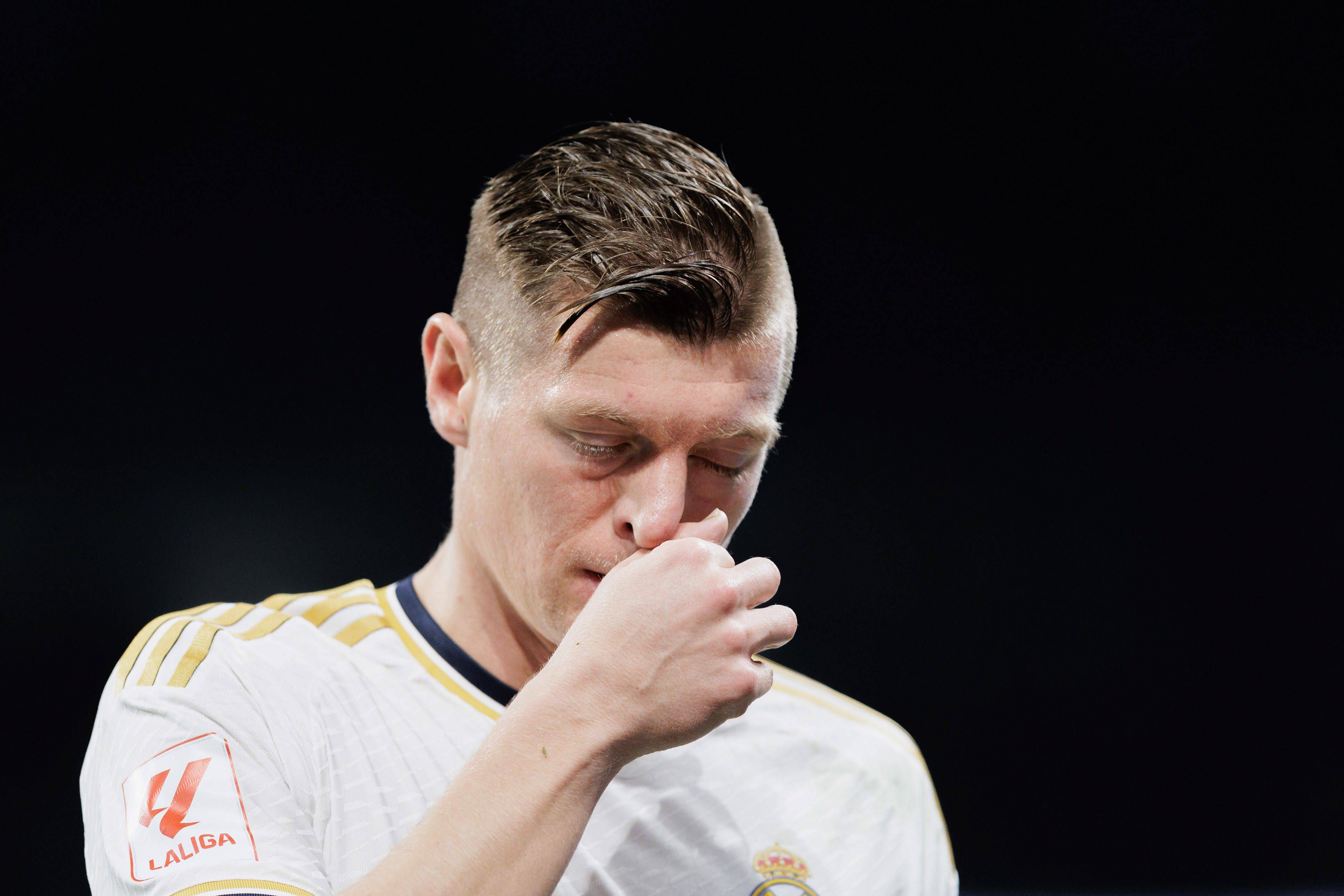 Toni Kroos, durante un partido del Real Madrid (Foto: Cordon Press).