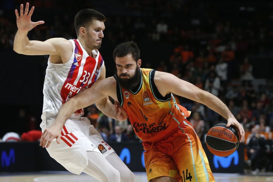 Valencia Basket busca su primer triunfo en la pista del Crvena Zvezda Belgrade en la Euroliga