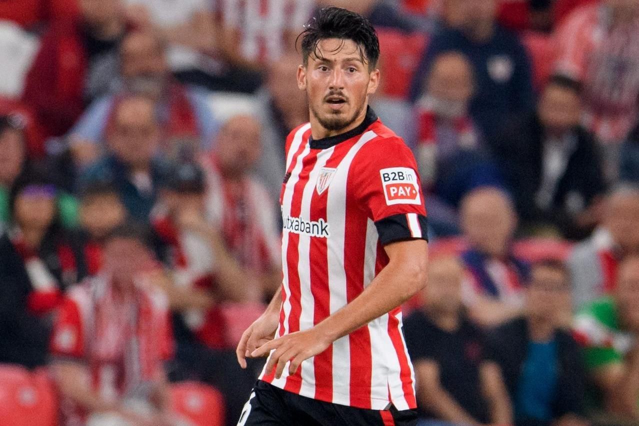 Unai Vencedor jugó ante el Sevilla en San Mamés (Foto: Athletic Club).