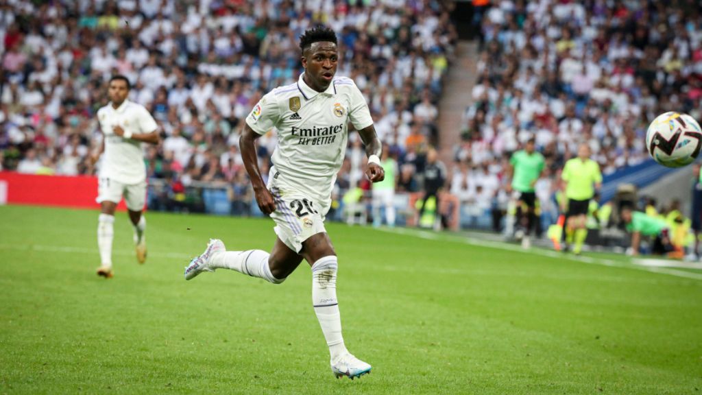  Vinicius durante un encuentro de la temporada 22/23 (Cordon Press)