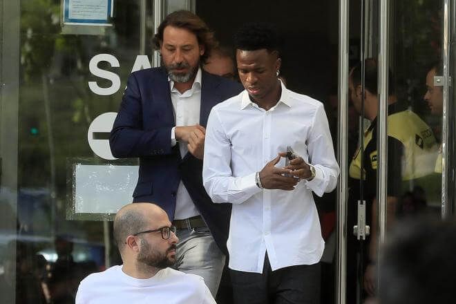  Vinicius Junior en el juzgado