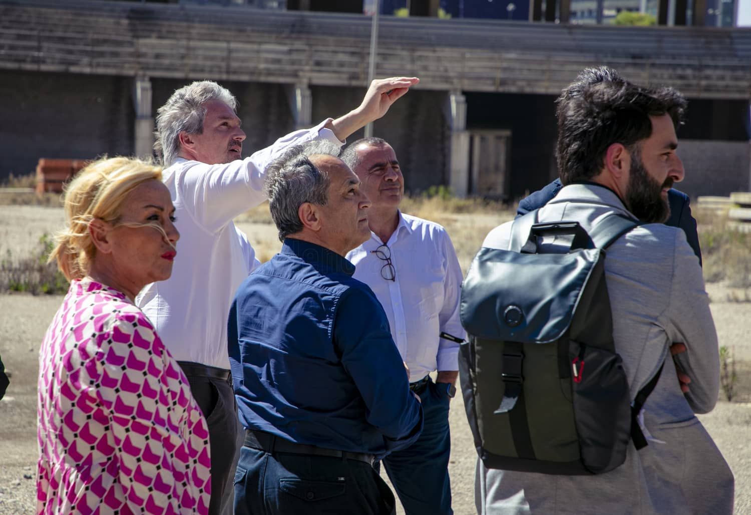 Visita de la RFEF al Nou Mestalla