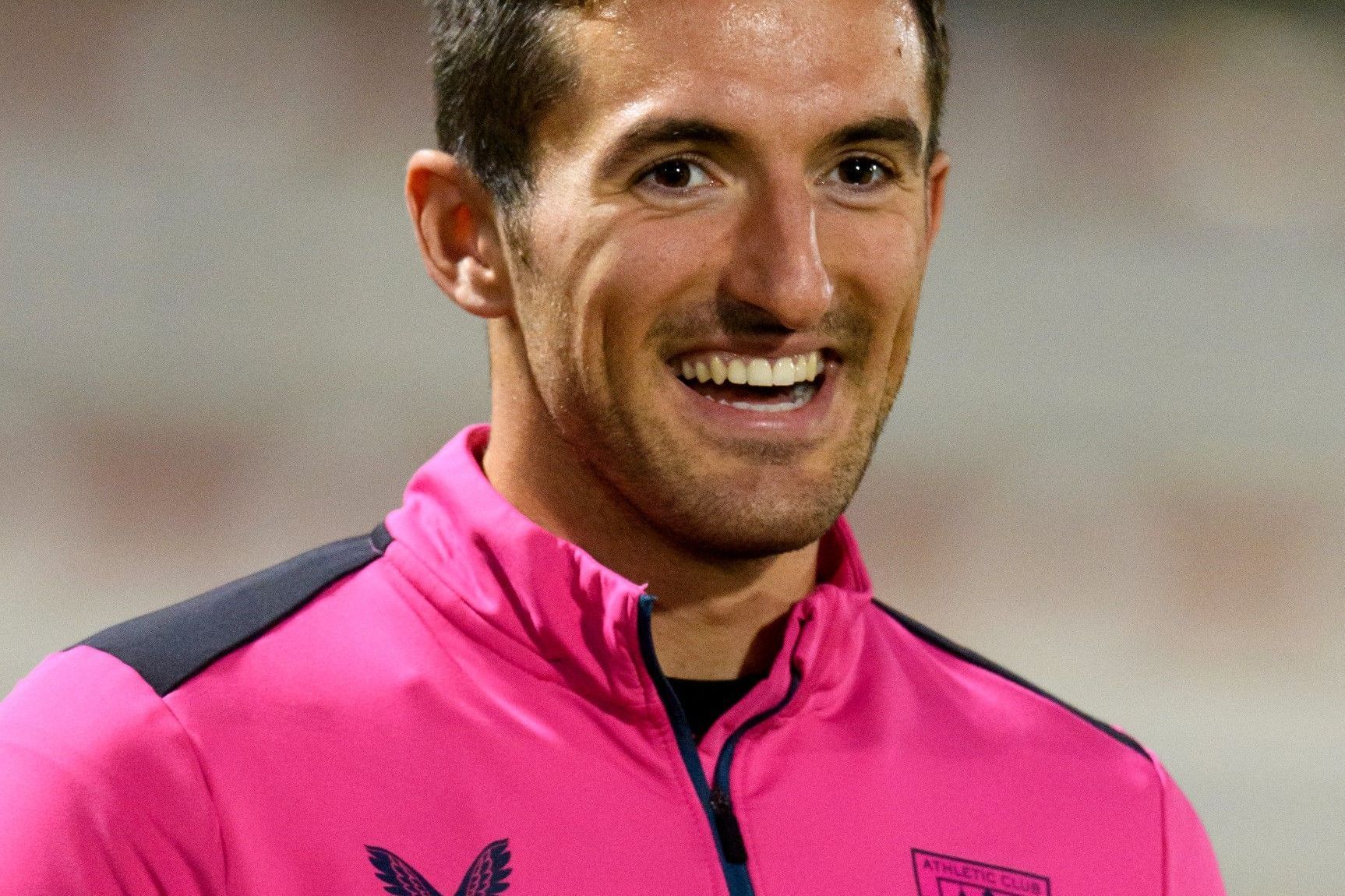  La sonrisa del central Daniel Vivian en Lezama.