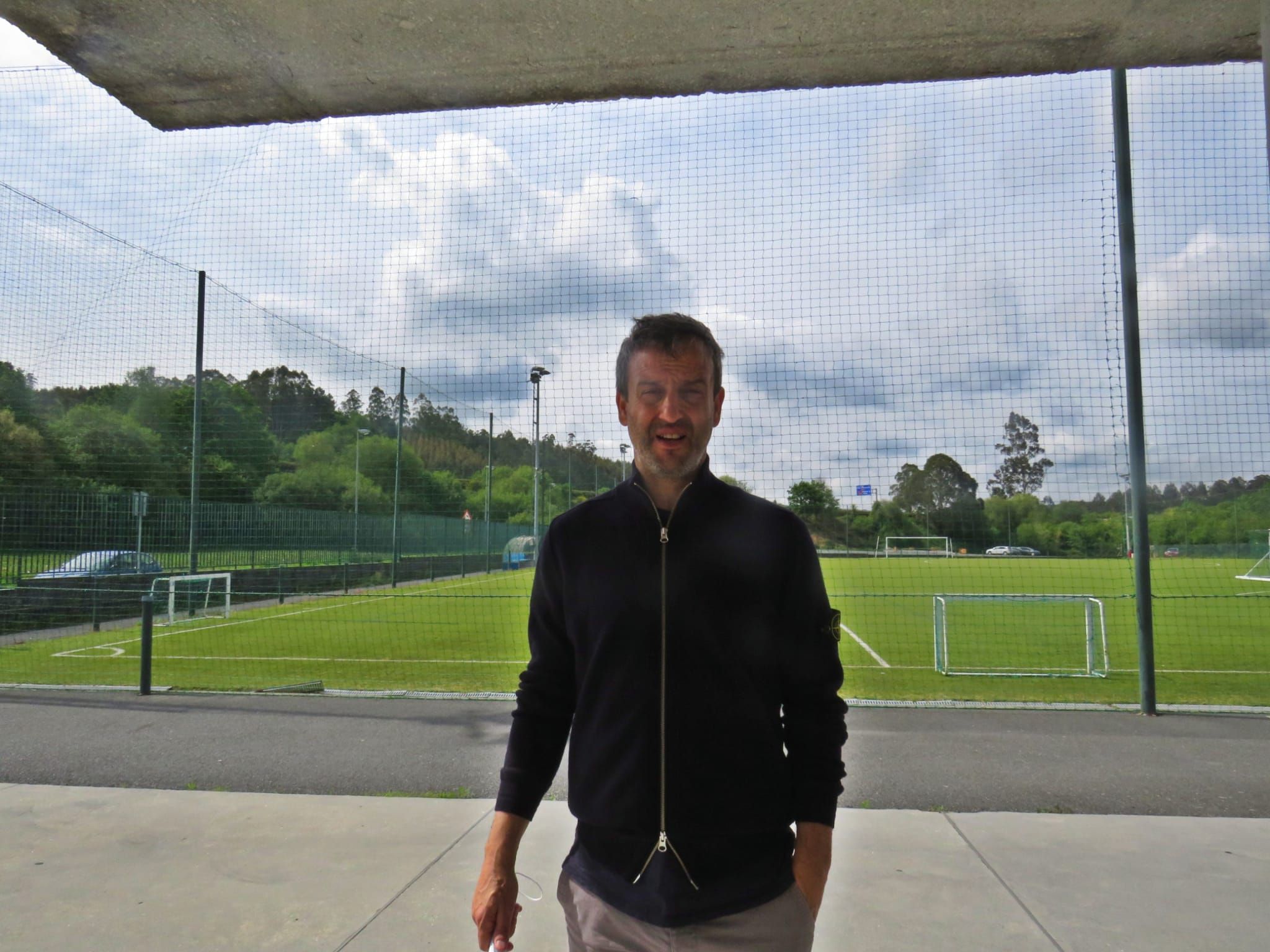  Fran González, en Abegondo.