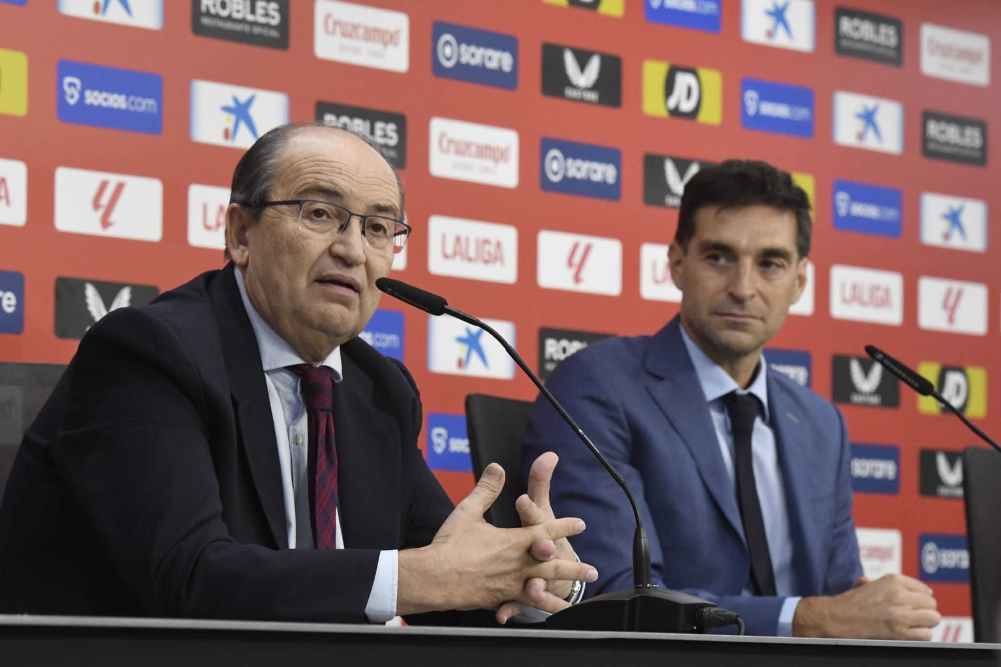  José Castro, en la presentación de Diego Alonso.