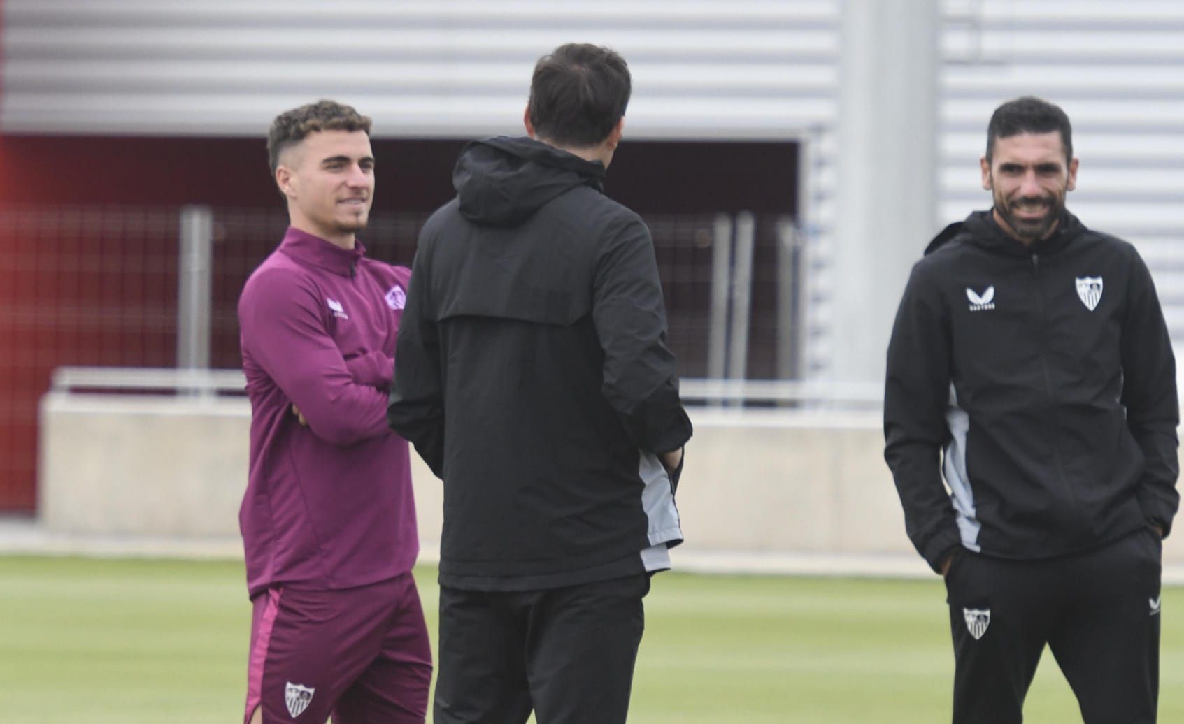  Pedrosa y Diego Alonso, en la sesión del martes.