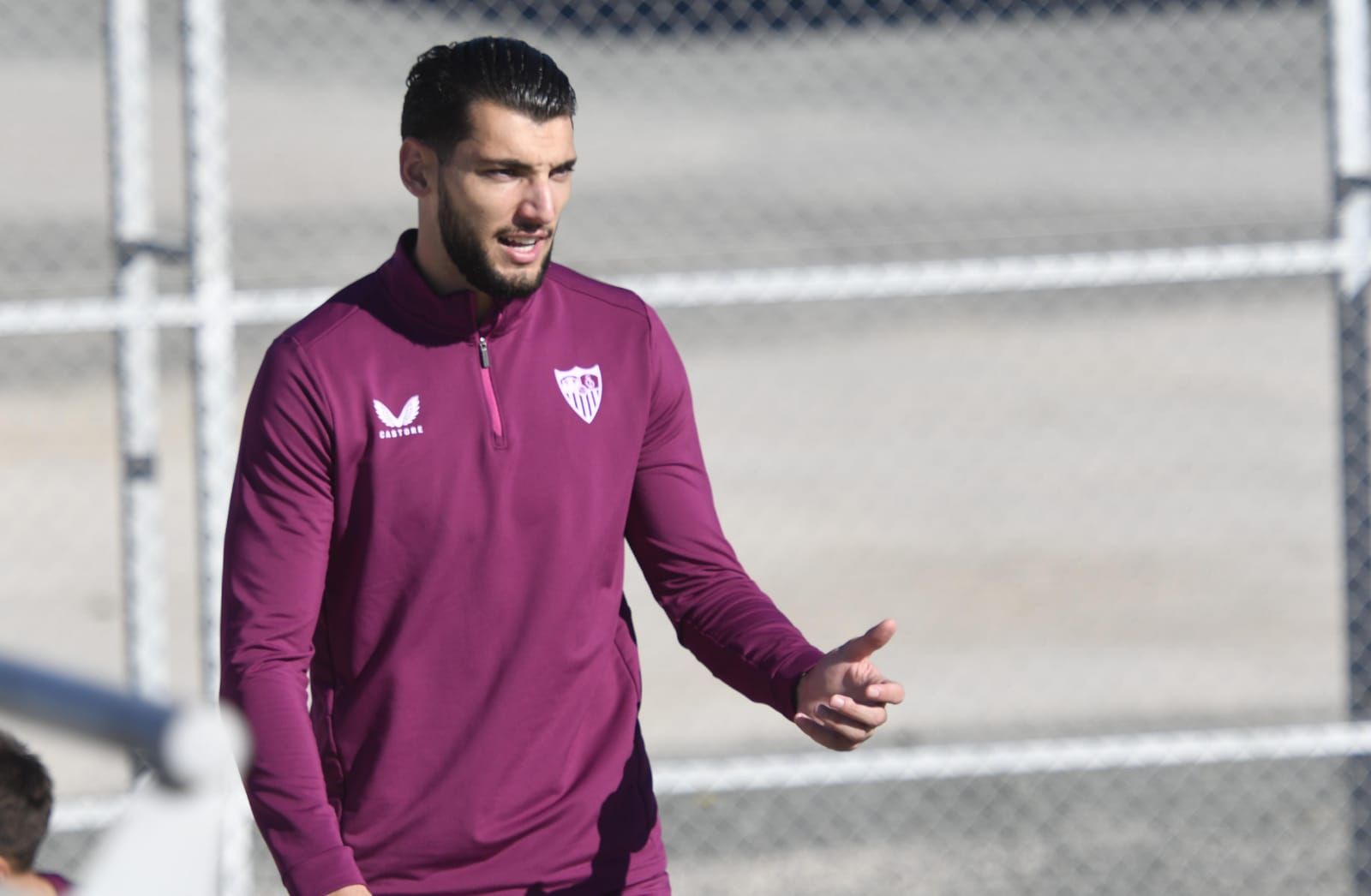  Rafa Mir, en la sesión del martes.