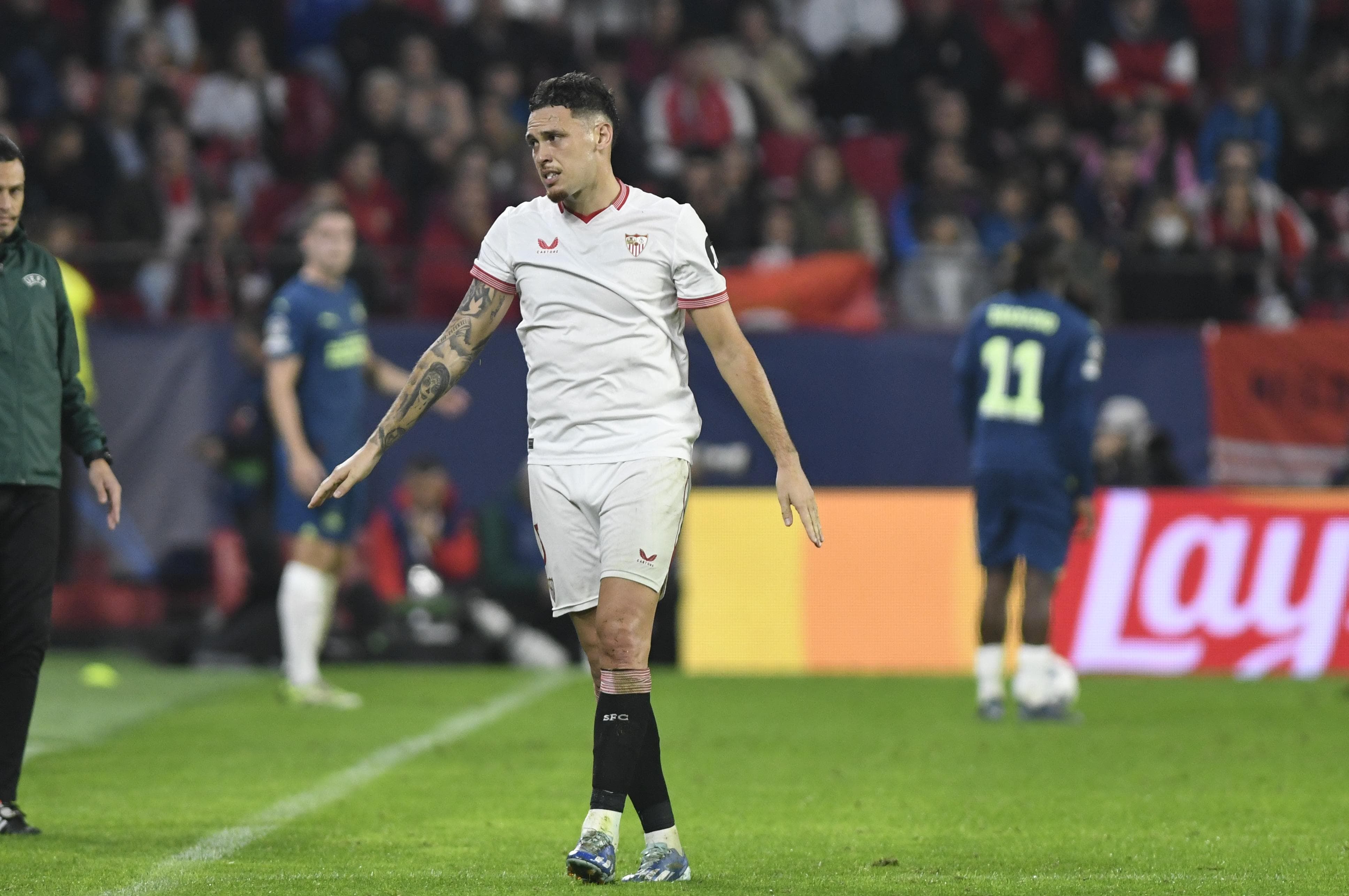  Ocampos, expulsado ante el PSV.