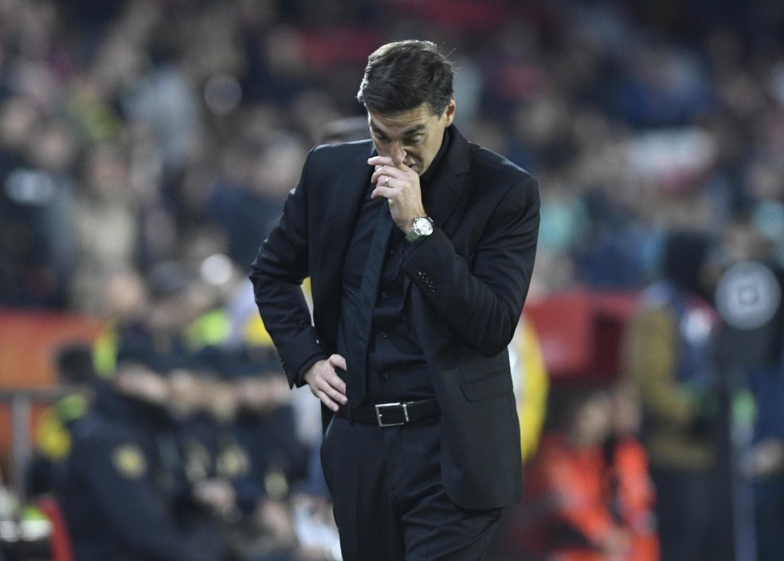  Diego Alonso, ante el Villarreal