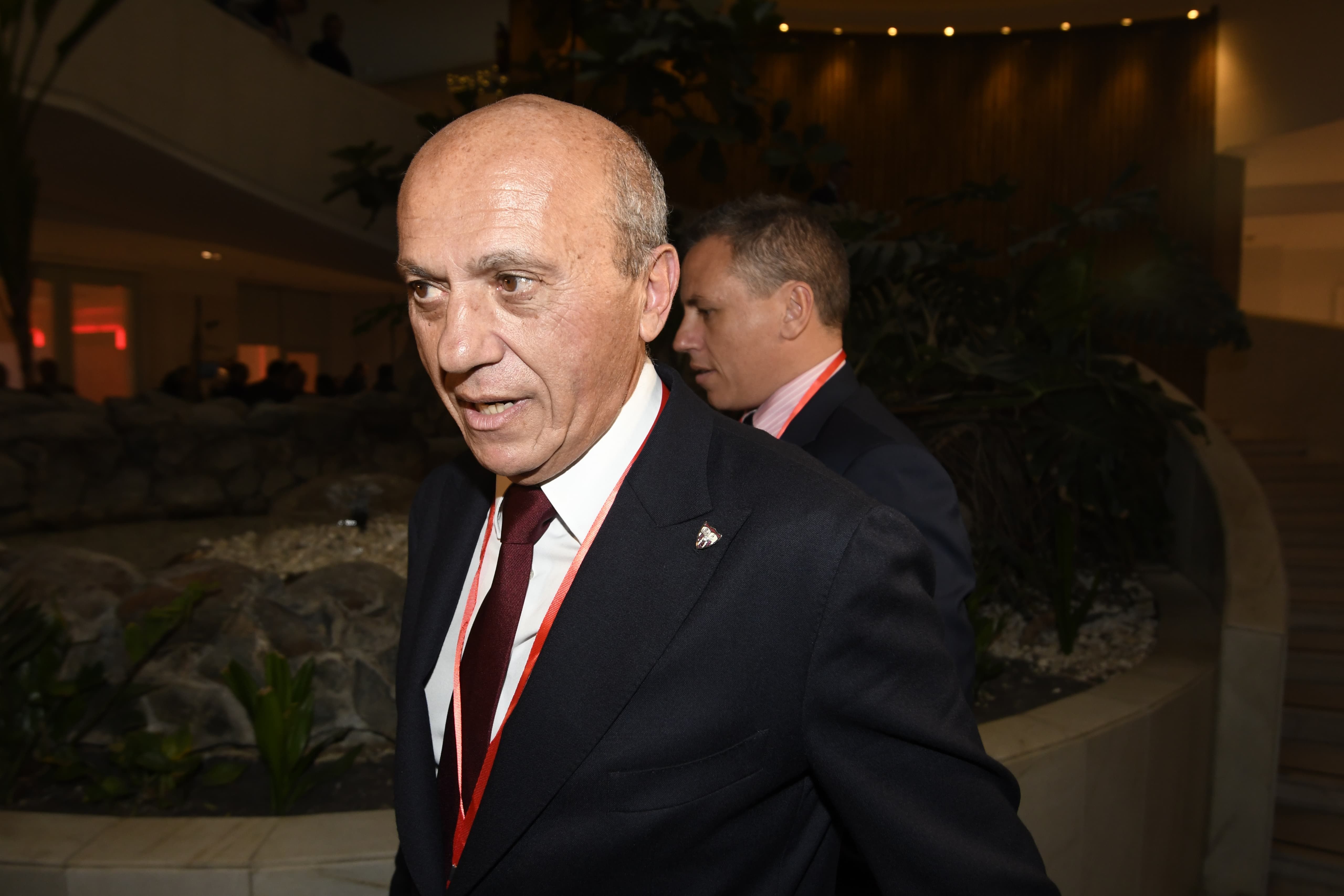 Llegada de José María del Nido Benavente a la Junta 2023.