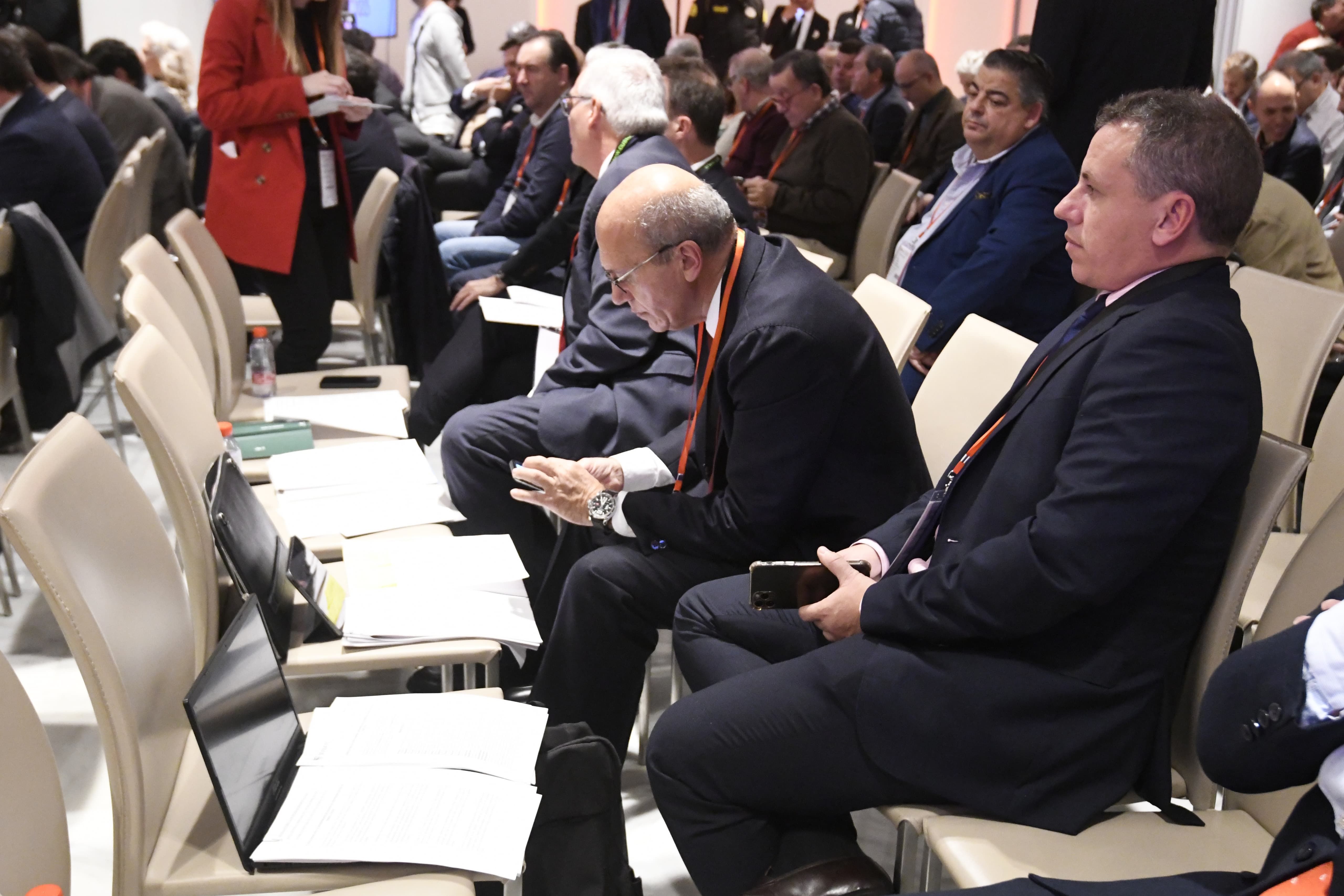 Del Nido, junto a García-Quílez y Ricardo Astorga.