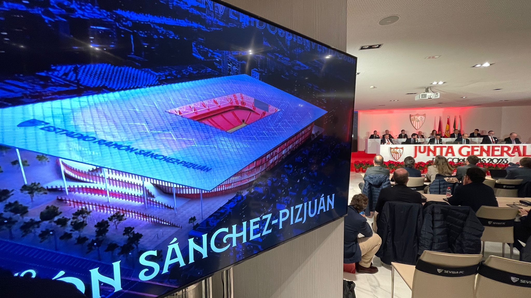 Presentación del nuevo Ramón Sánchez-Pizjuán.