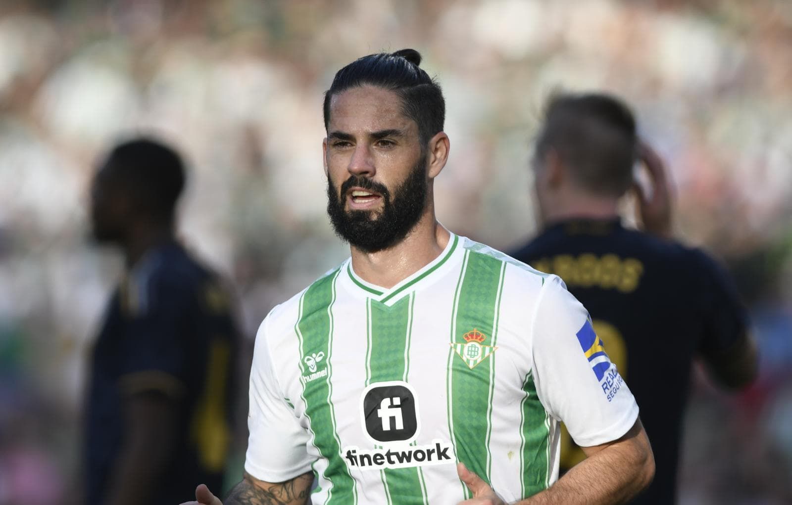  Isco, en un partido con el Real Betis.