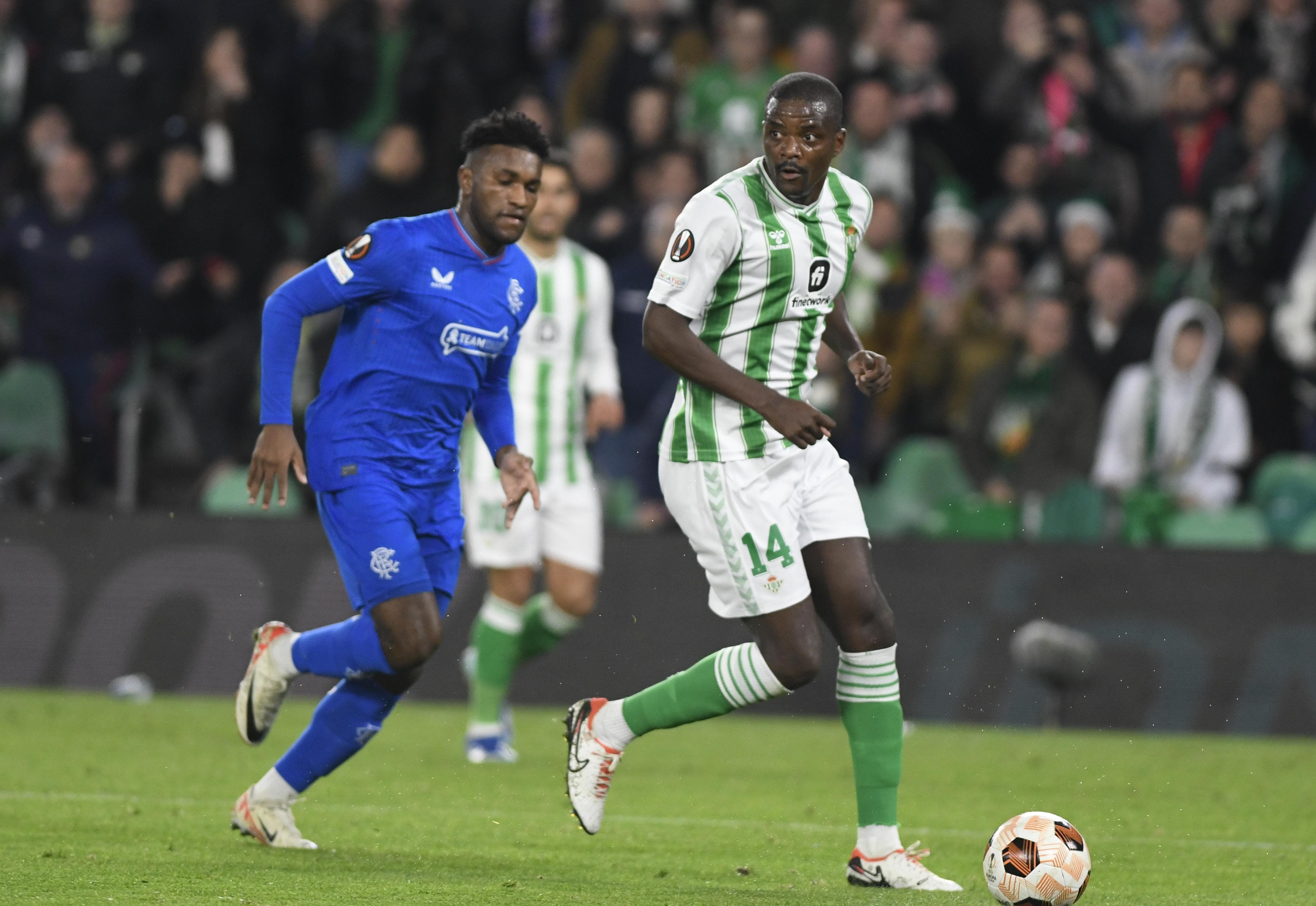 Carvalho, ante el Rangers (Foto: Kiko Hurtado).