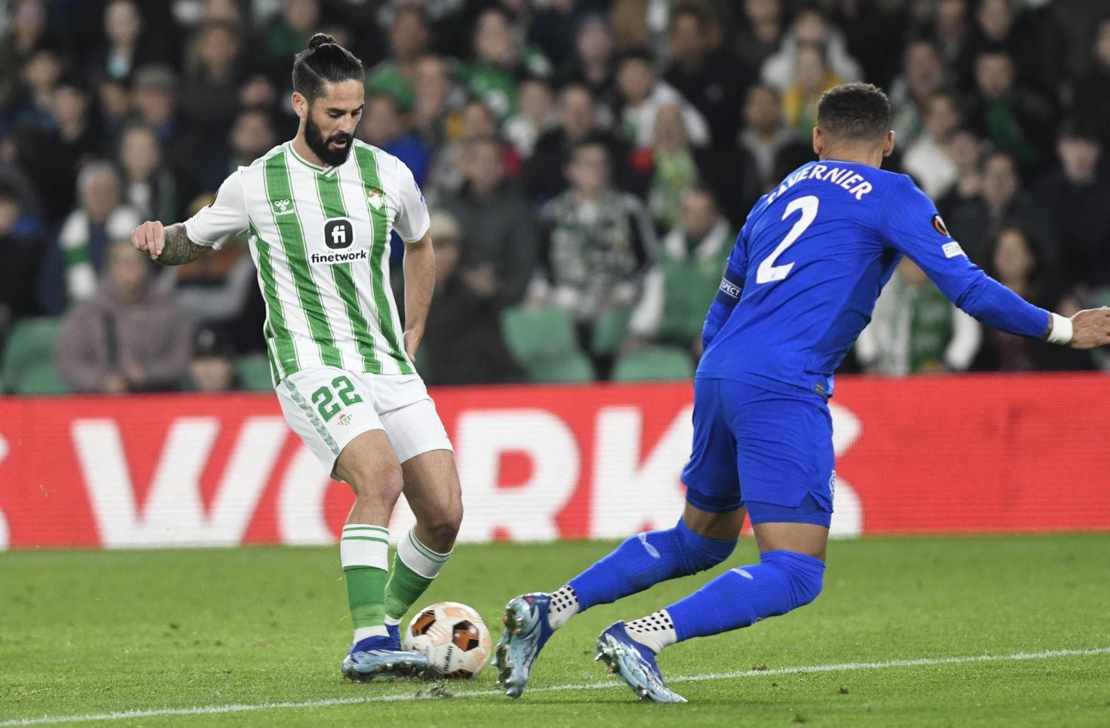  Isco, ante el Rangers.