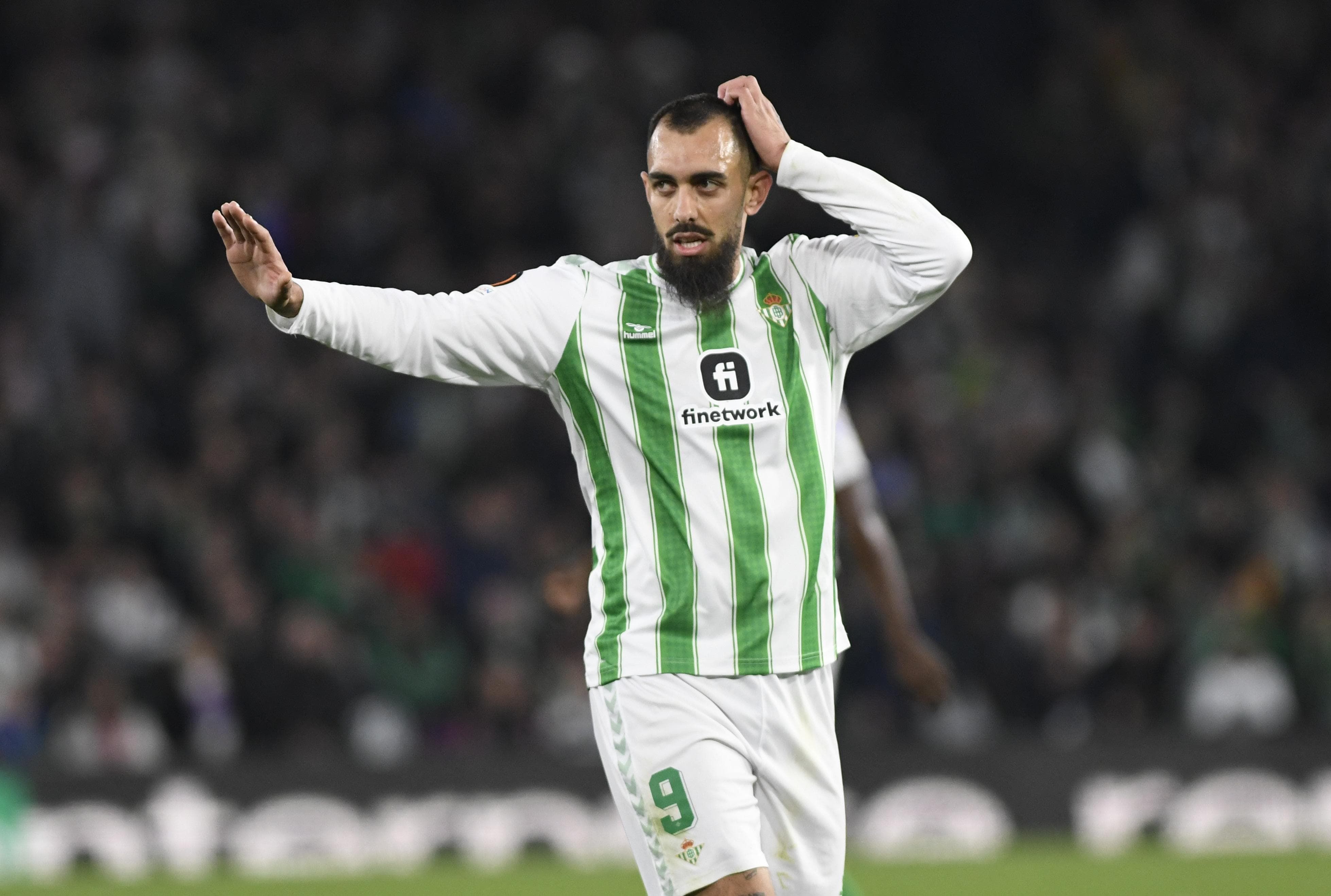Borja Iglesias, delantero del Betis.