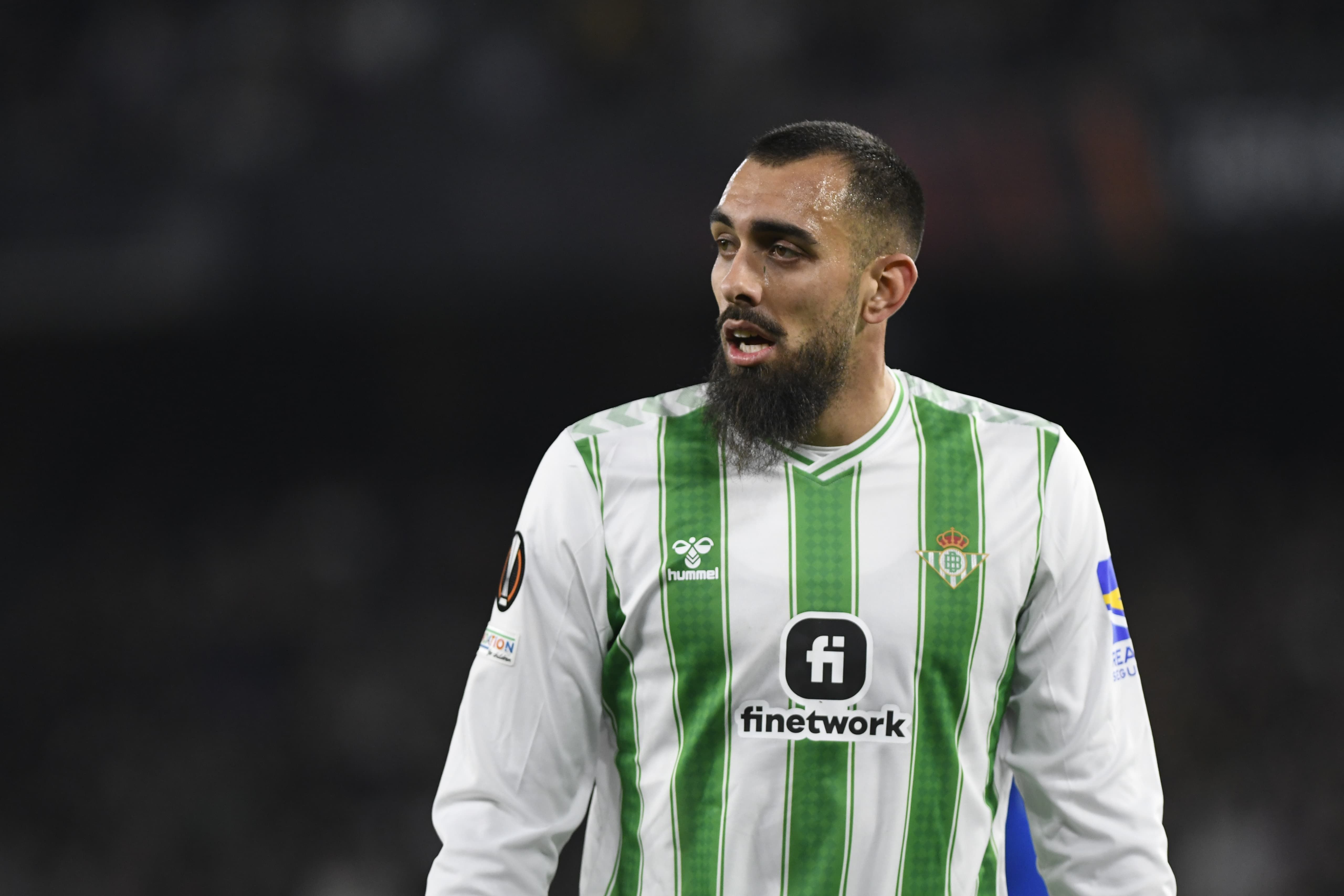 Borja Iglesias, futbolista del Real Betis.