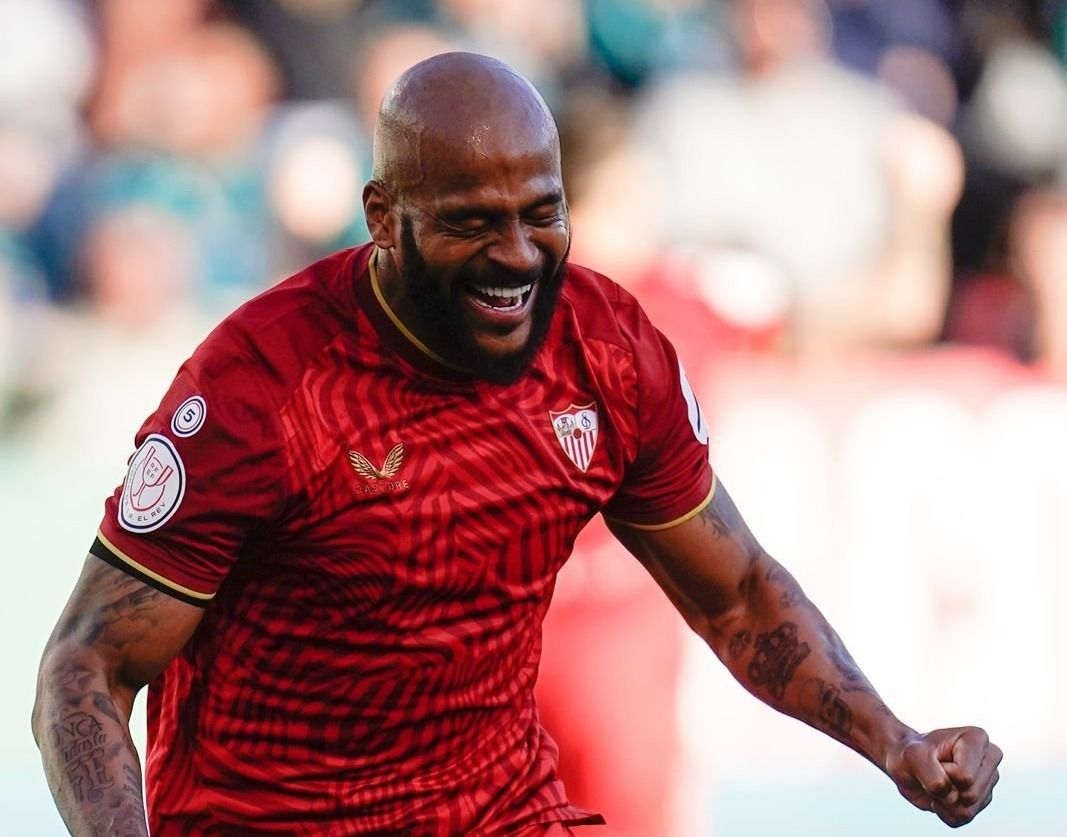  Marcao celebra su gol al Racing de Ferrol.