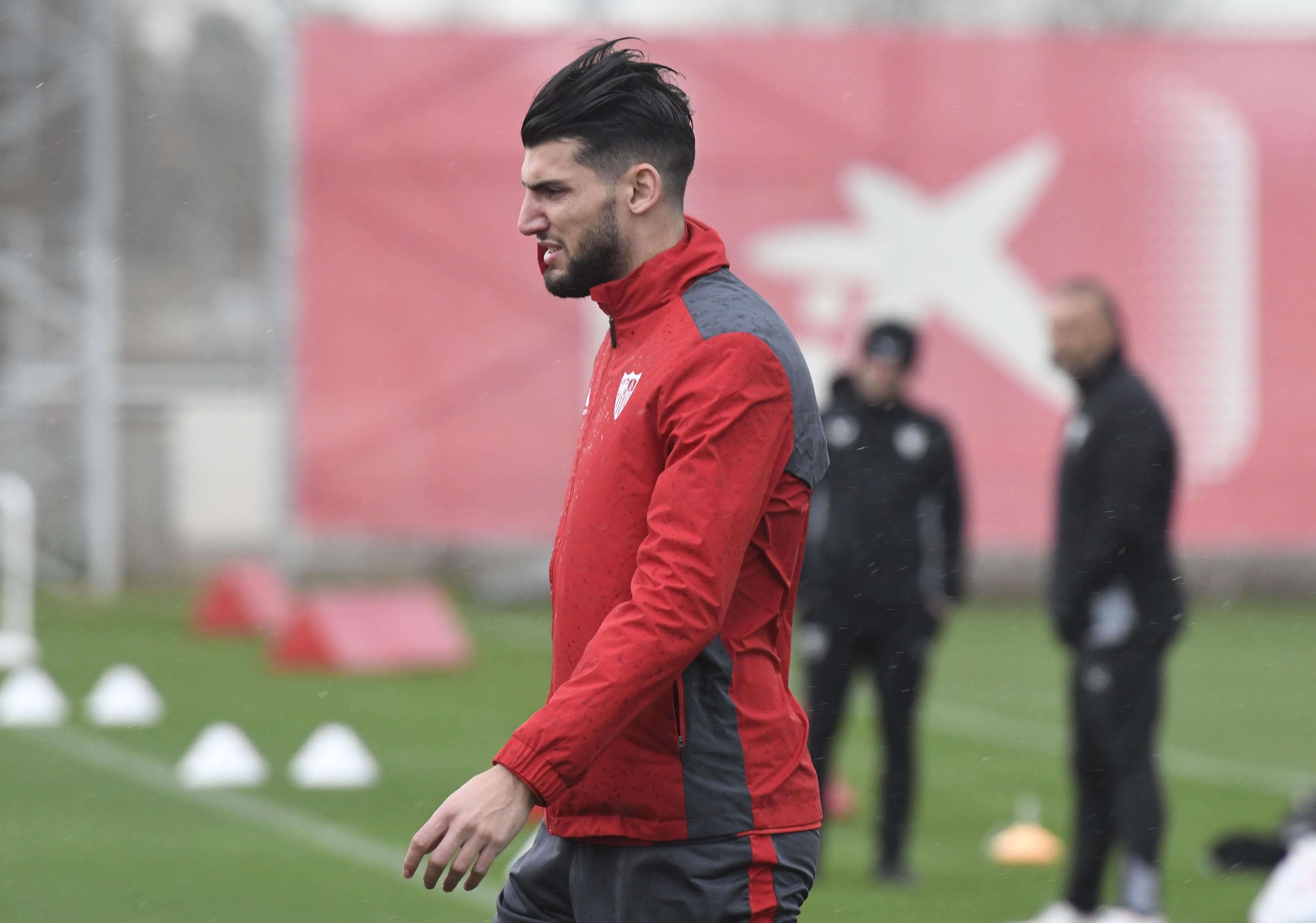  Rafa Mir, en la sesión del jueves.