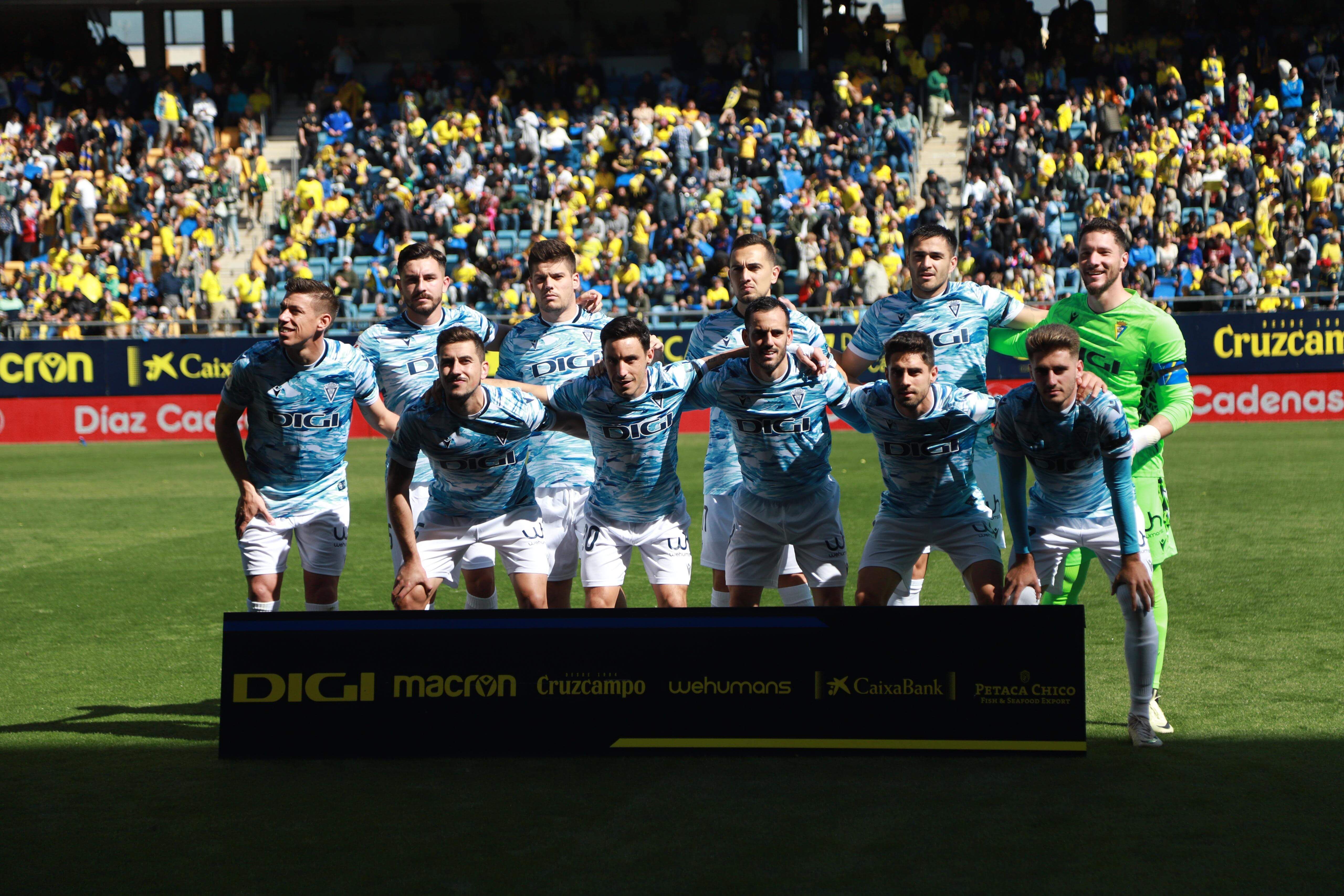  El once titular del Cádiz ante el Celta.