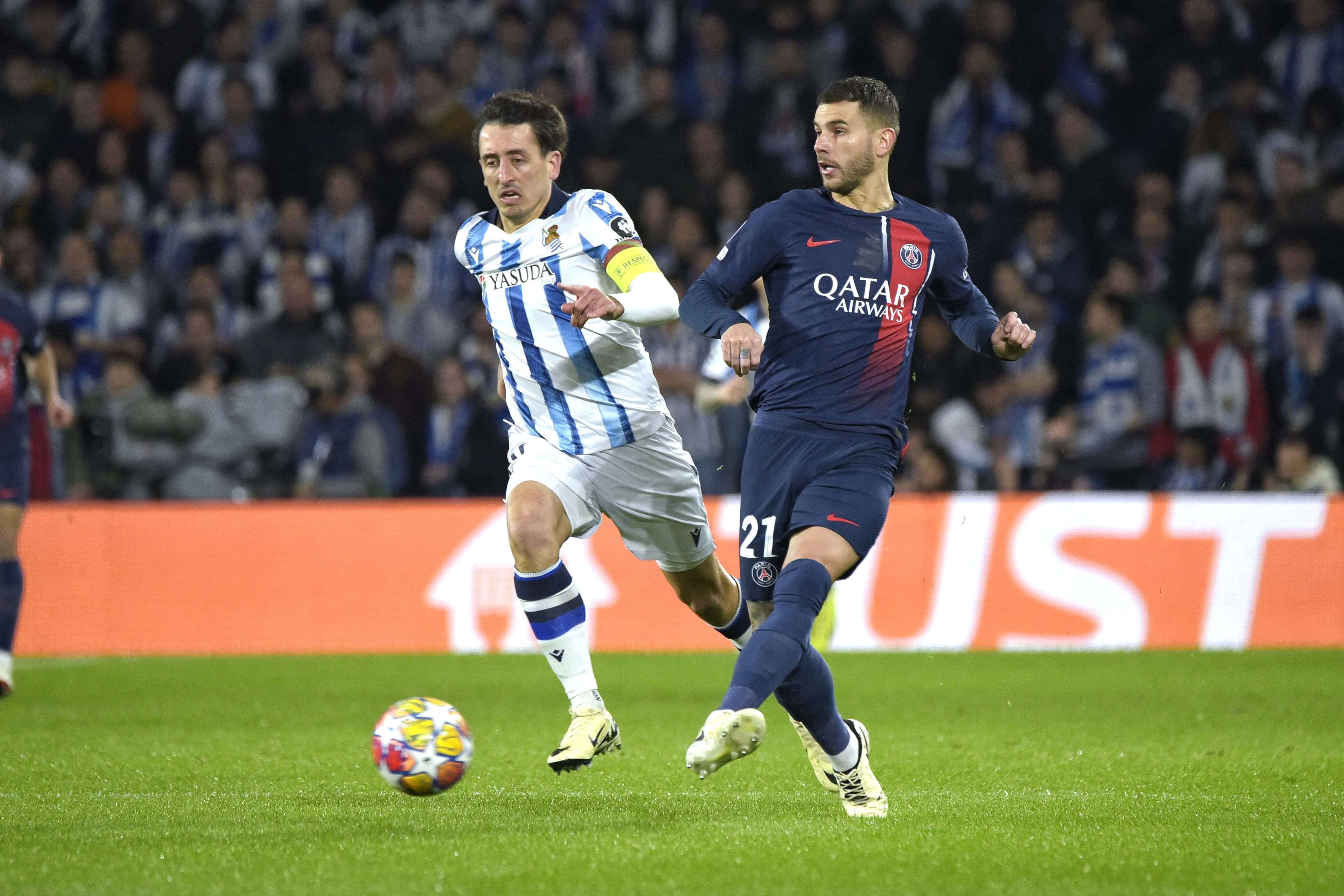 En directo, Real Sociedad - PSG