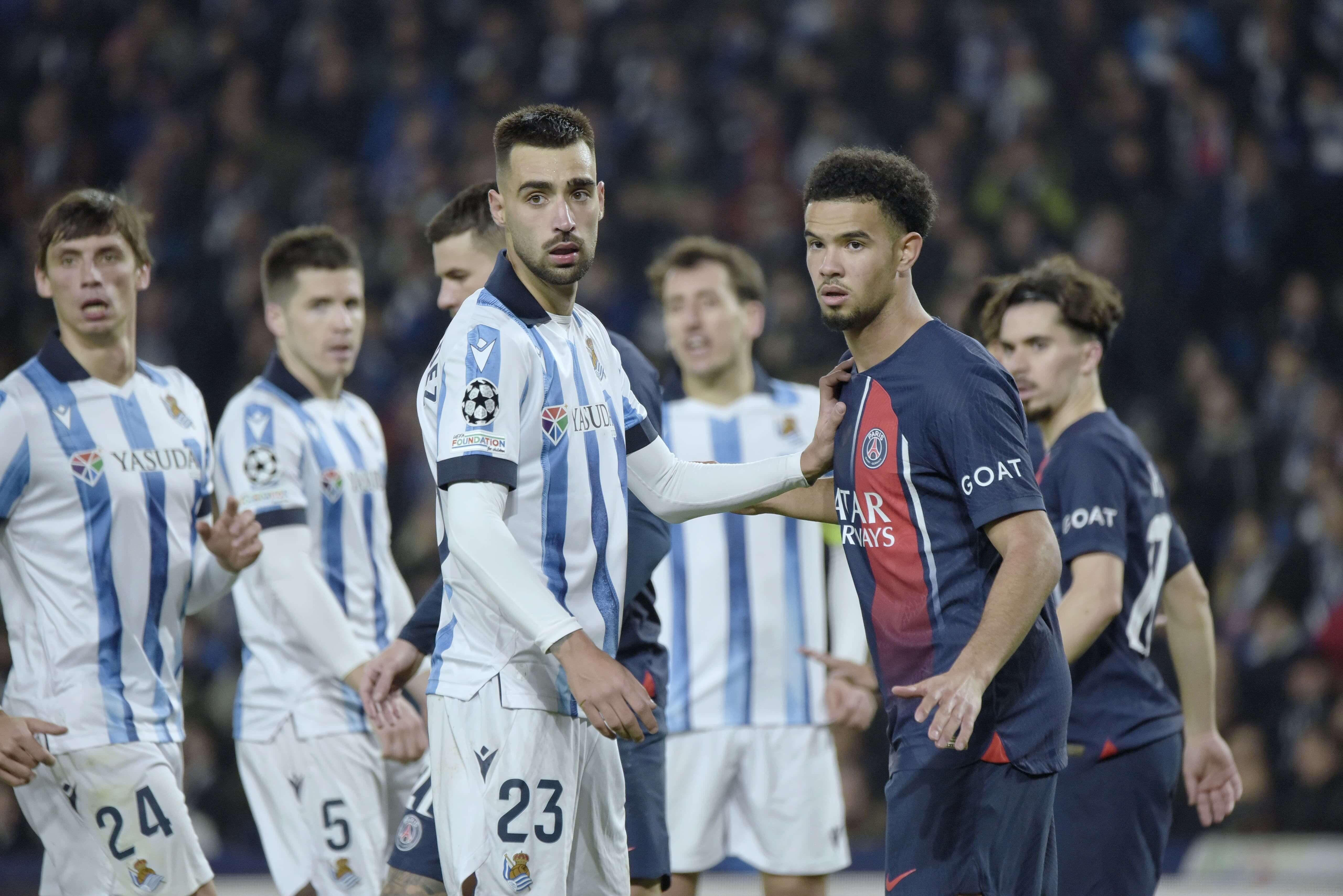En directo, Real Sociedad - PSG