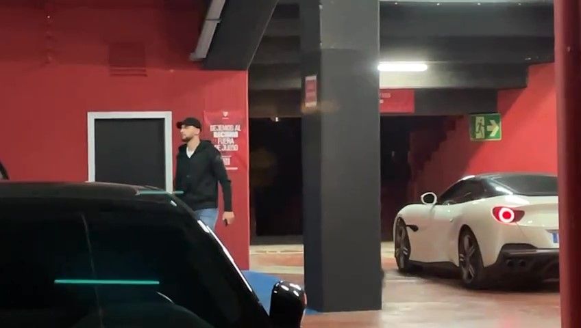  Rafa Mir, anoche en el Sánchez-Pizjuán.