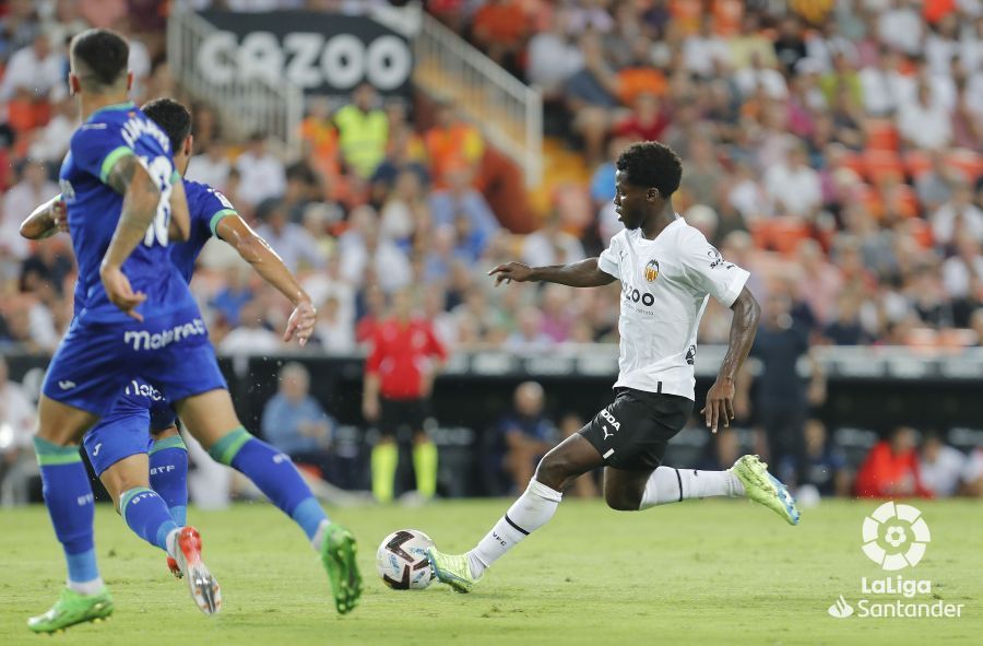  Yunus ante el Getafe.