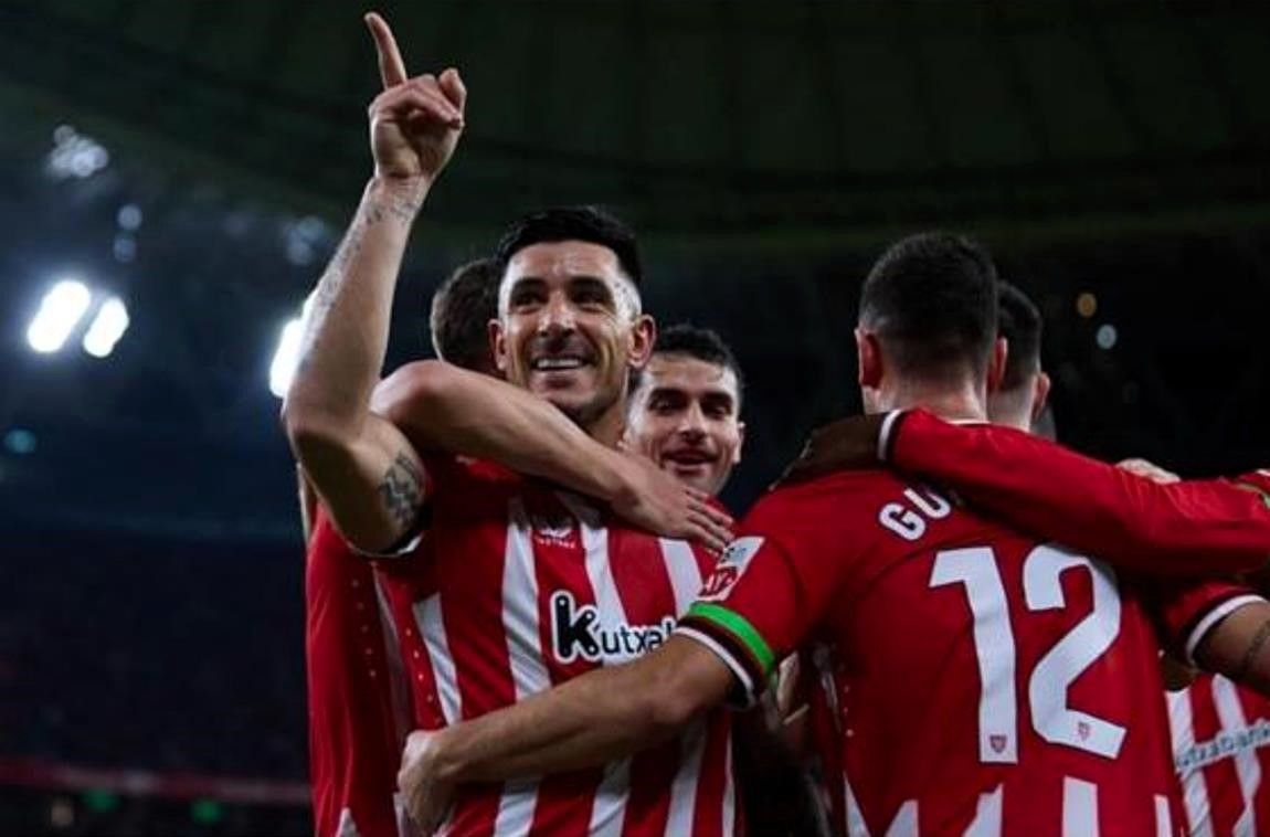  Un gol dedicado por Yuri Berchiche en San Mamés.