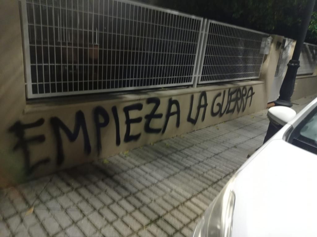  Pintadas aparecidas antes de la denuncia a Del Nido Benavente.