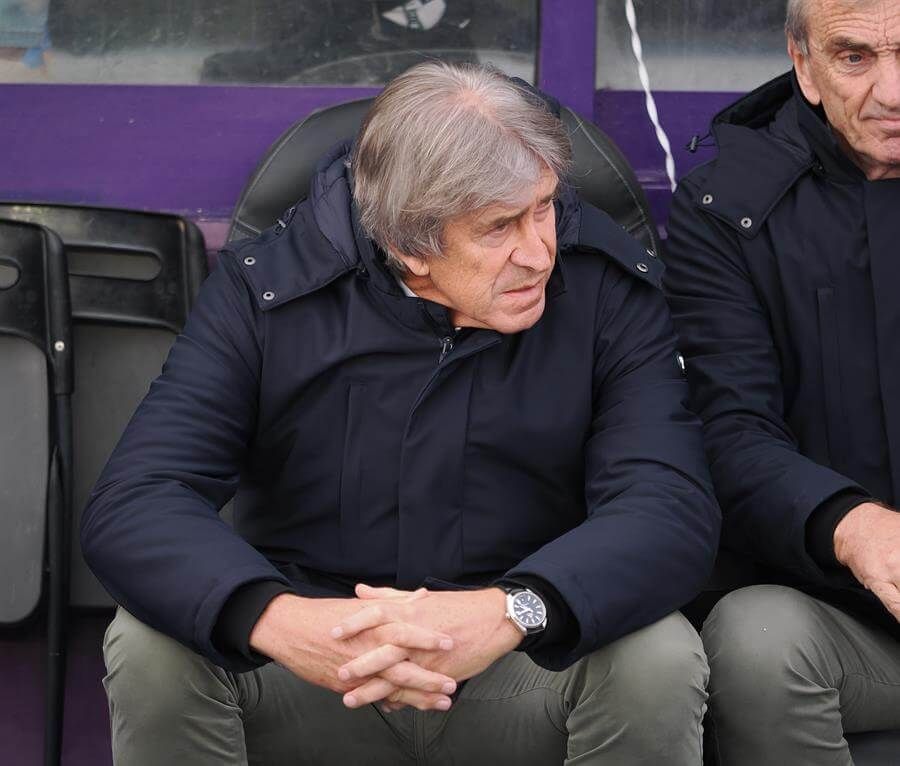  Manuel Pellegrini, ante el Valladolid.