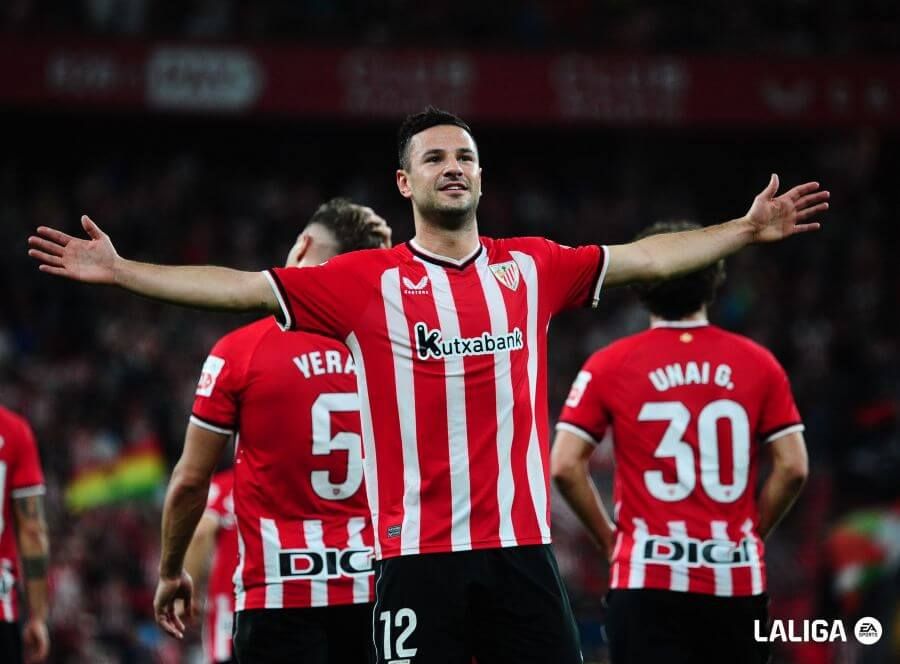  Doblete de Gorka Guruzeta ante el Deportivo Alavés en otro derbi vasco más en San Mamés.