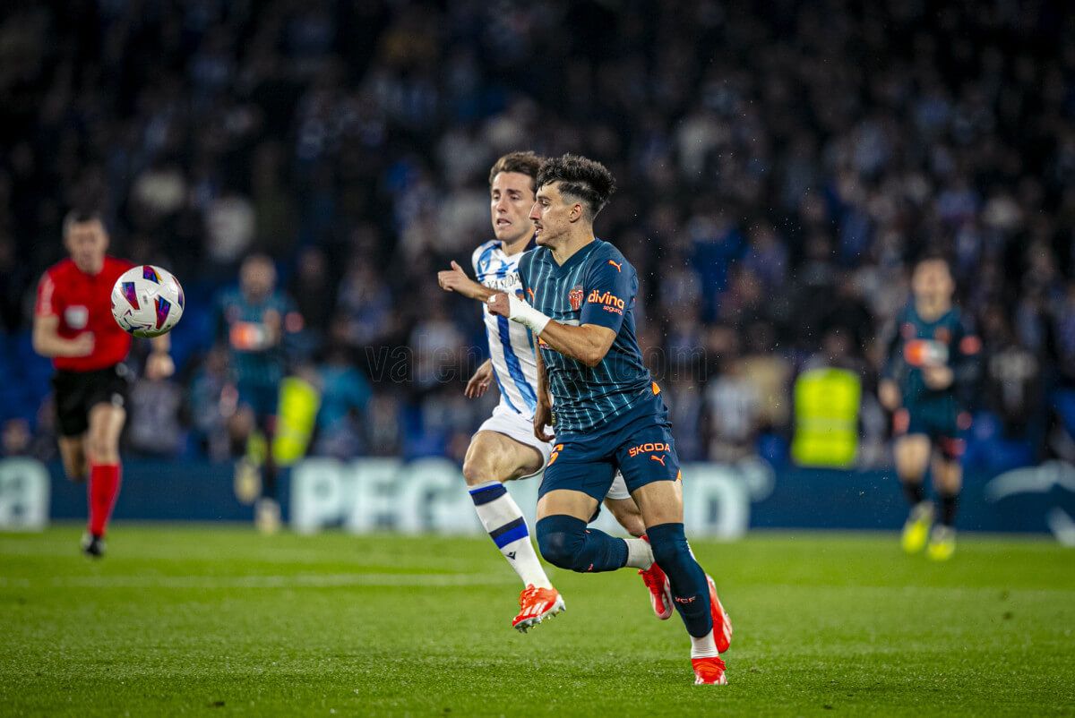  Diego López, ante la Real Sociedad.