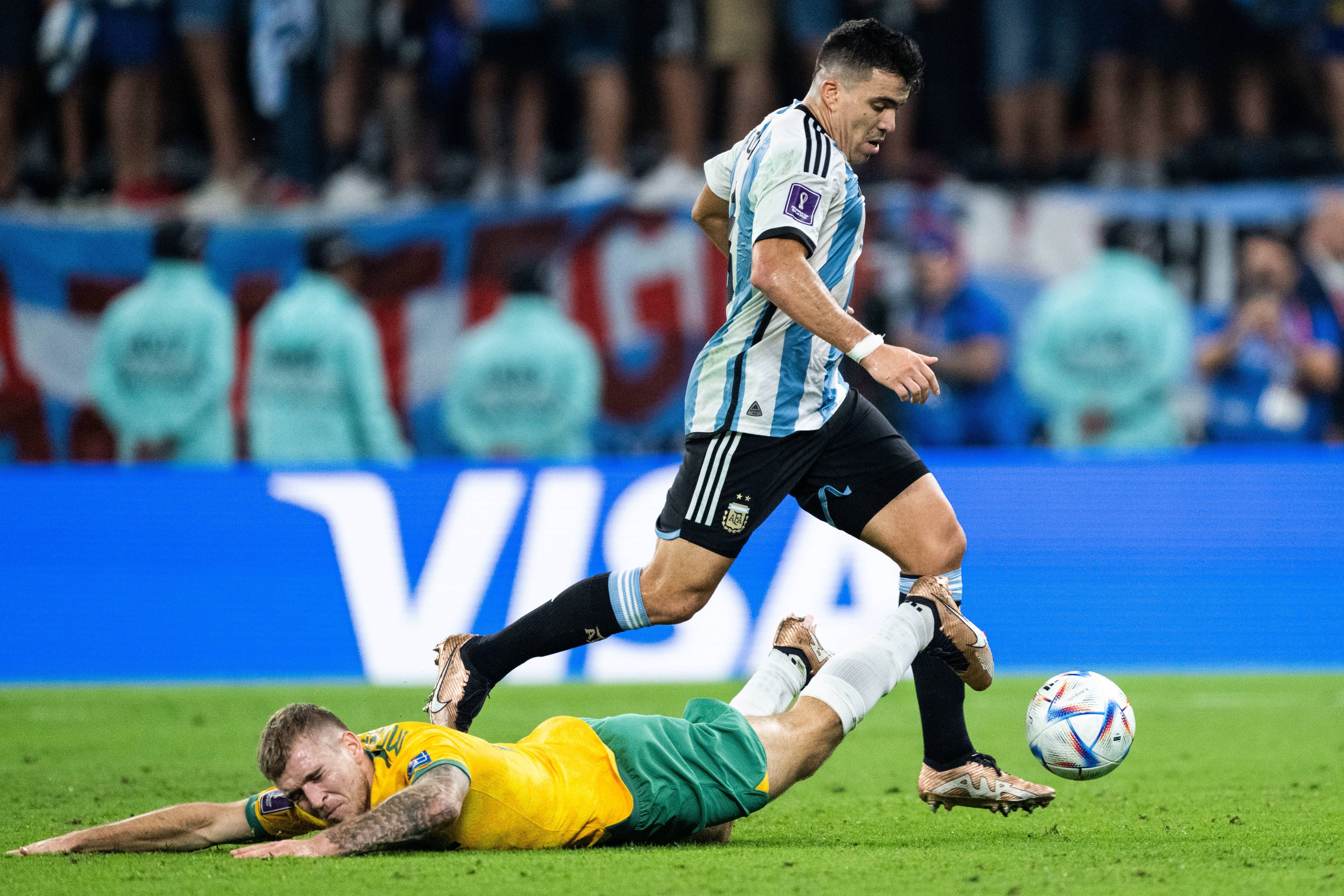  Acuña, en el Argentina-Australia.