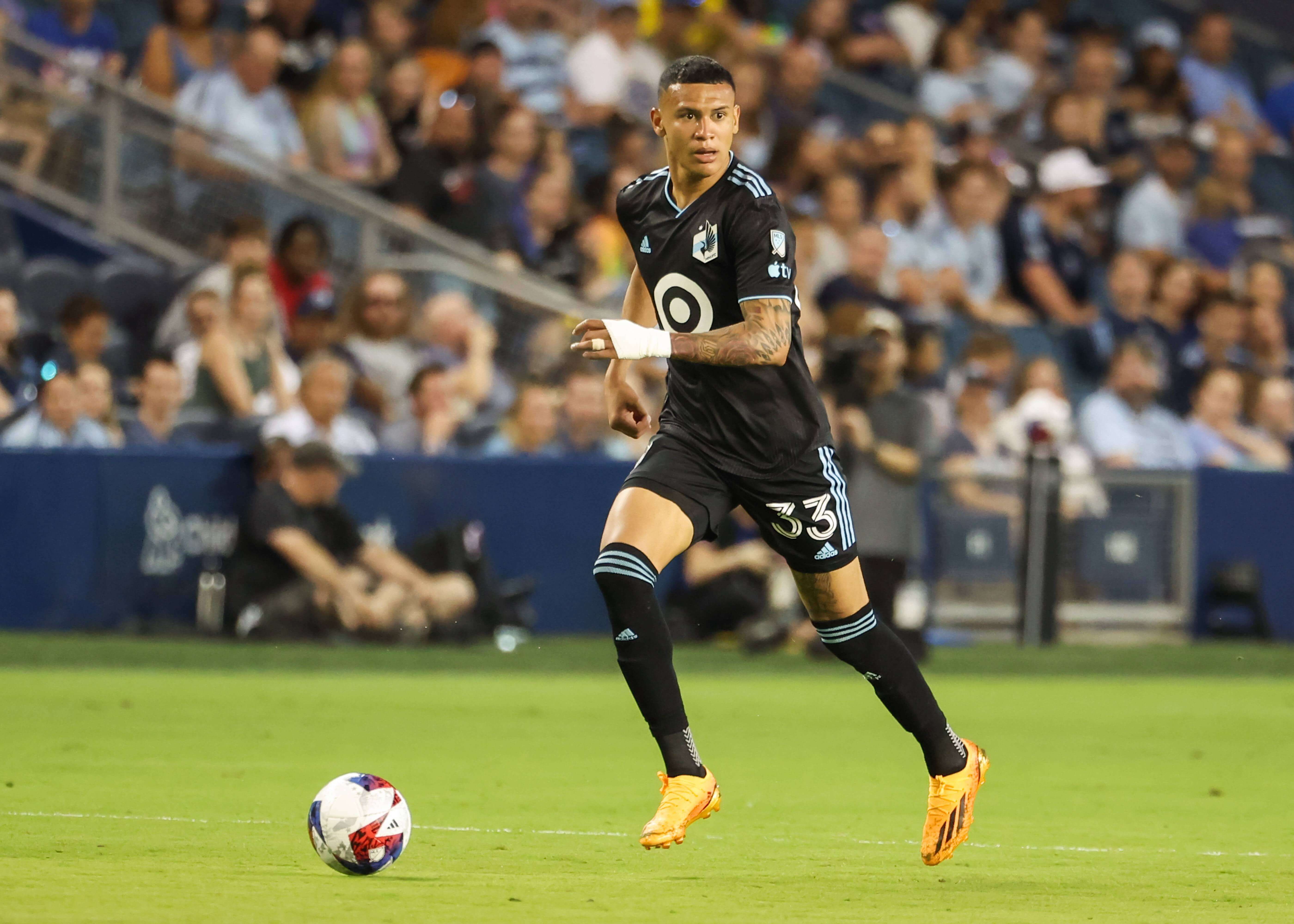  Kervin Arriaga en su etapa en la MLS.