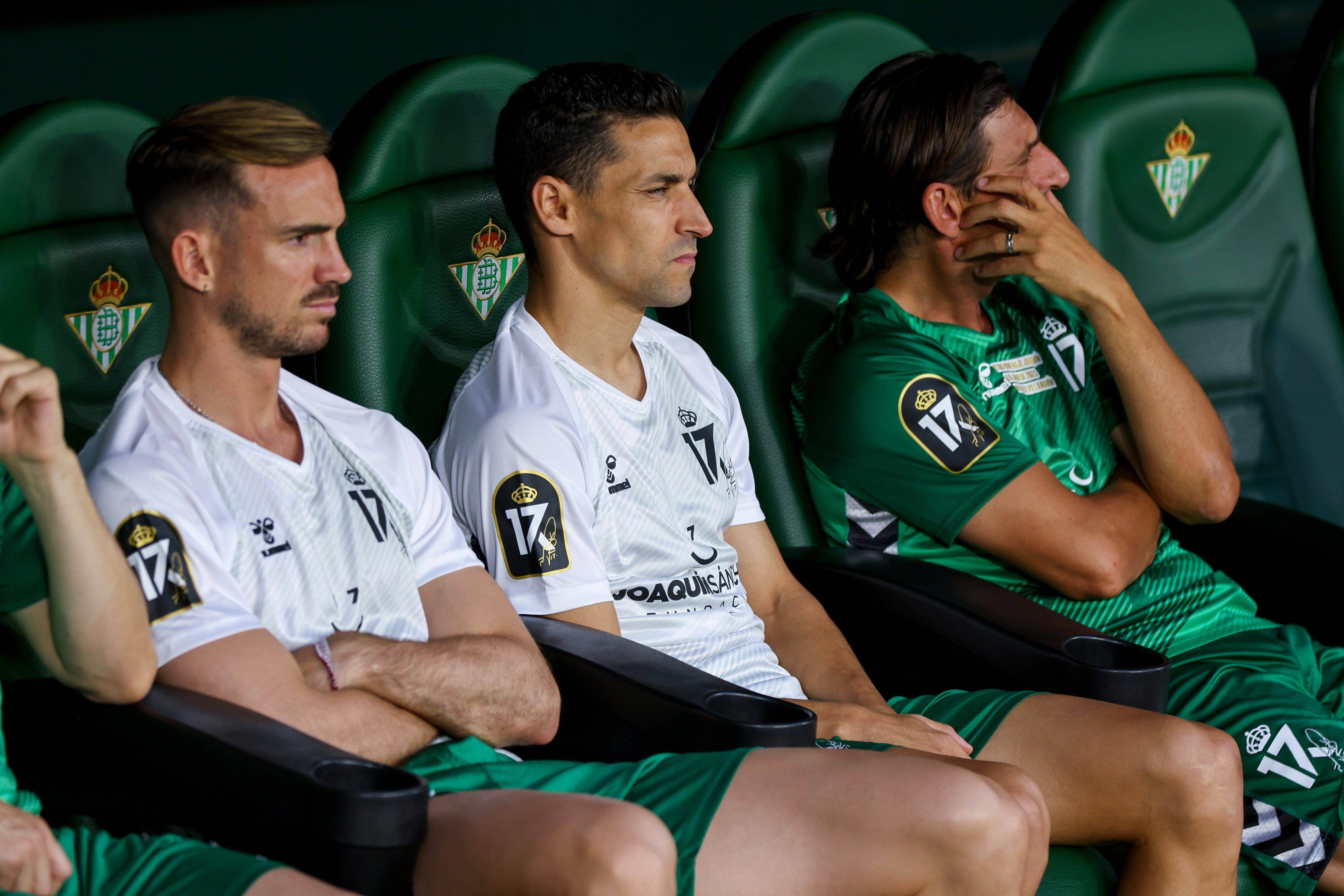 Jesús Navas durante el partido homenaje a Joaquín Sánchez
